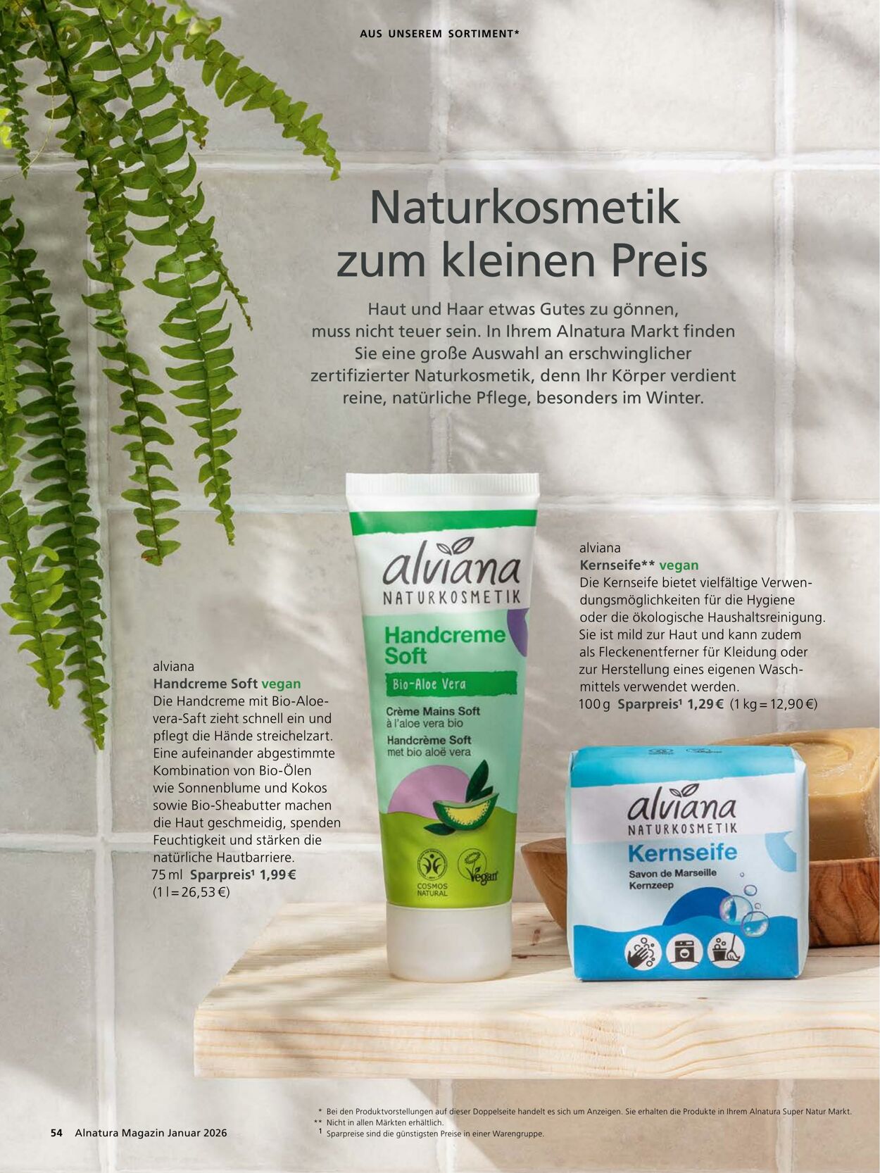 Prospekt Alnatura 01.03.2026 - 31.03.2026