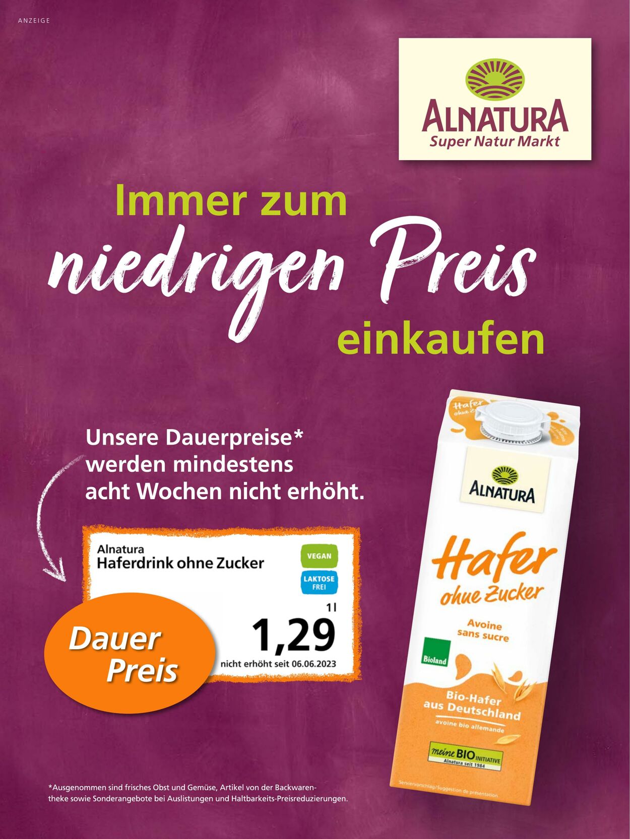 Prospekt Alnatura 01.03.2026 - 31.03.2026