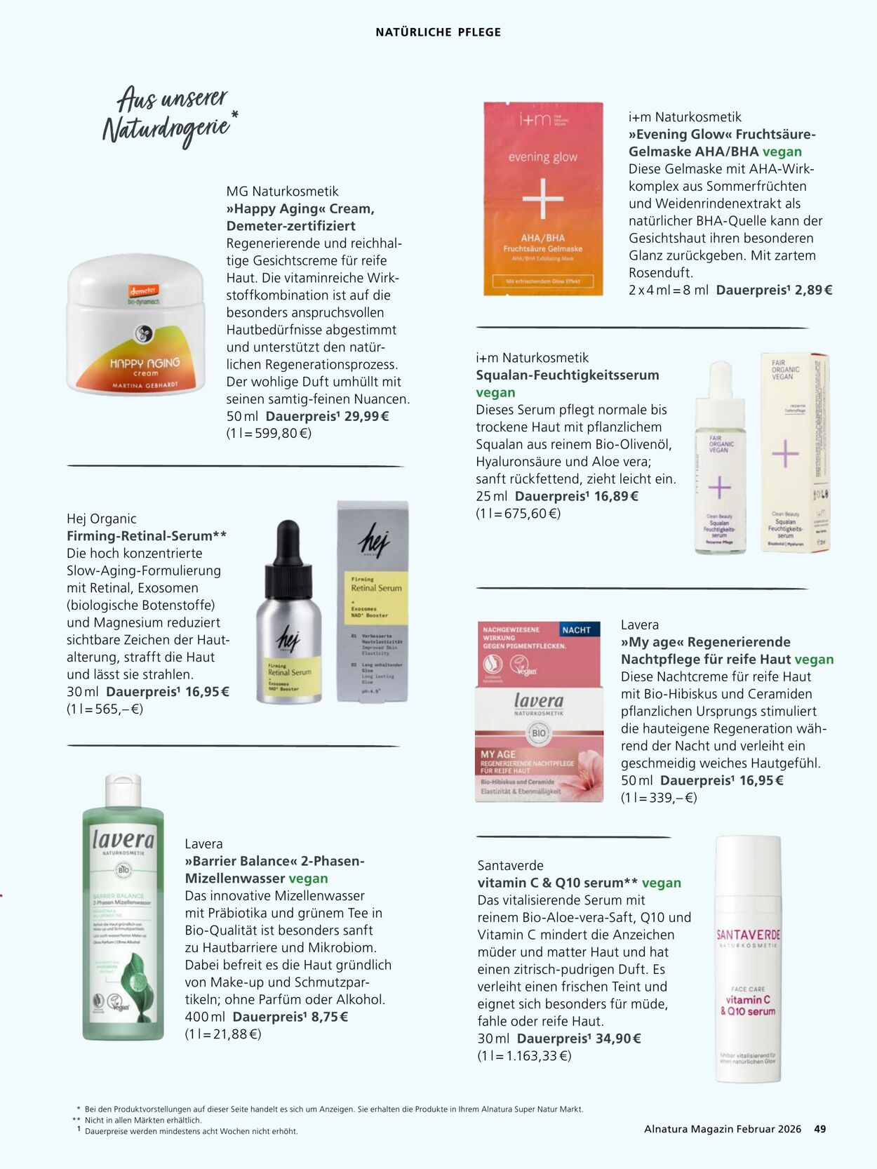 Prospekt Alnatura 01.03.2026 - 31.03.2026