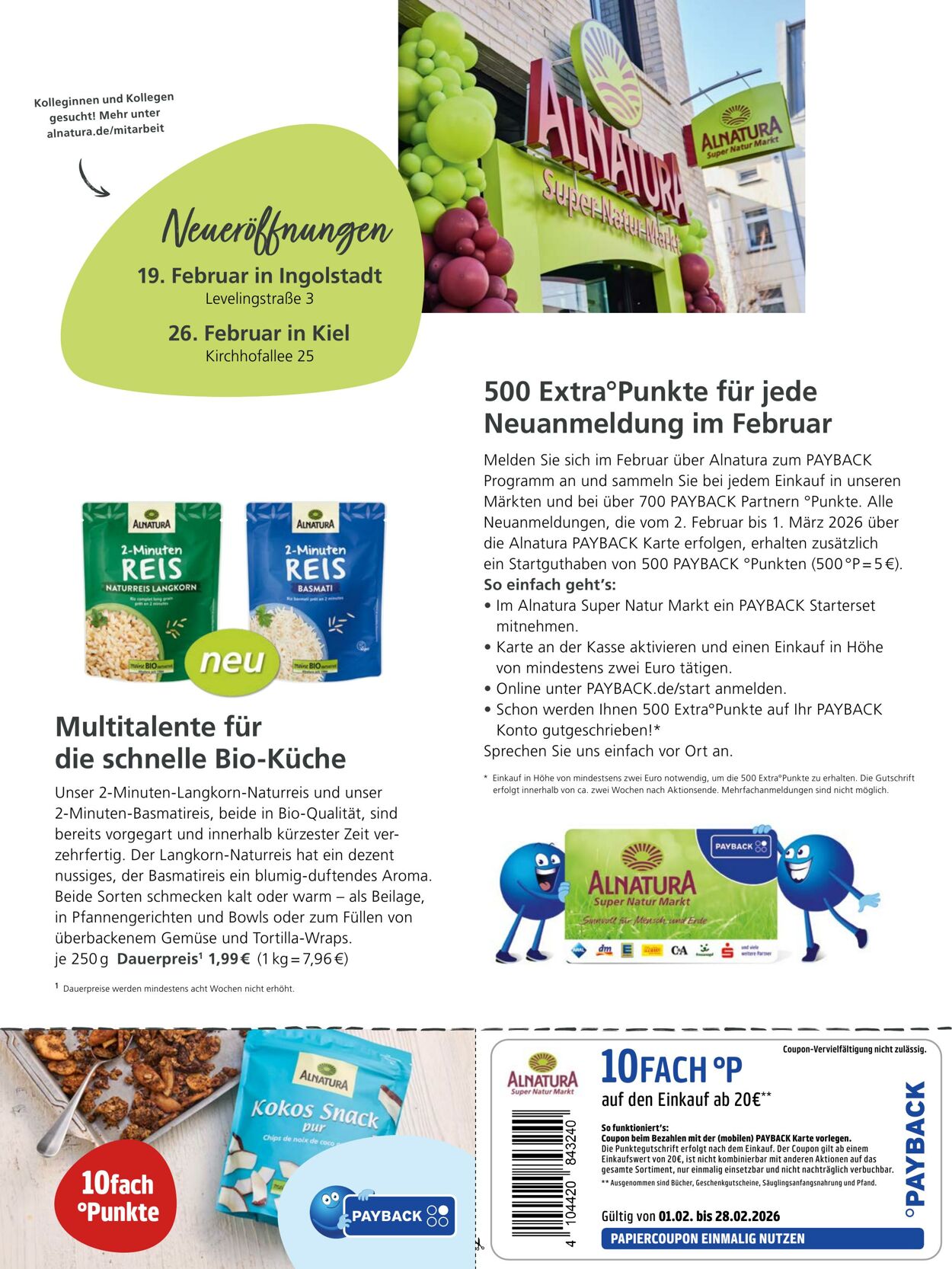 Prospekt Alnatura 01.03.2026 - 31.03.2026