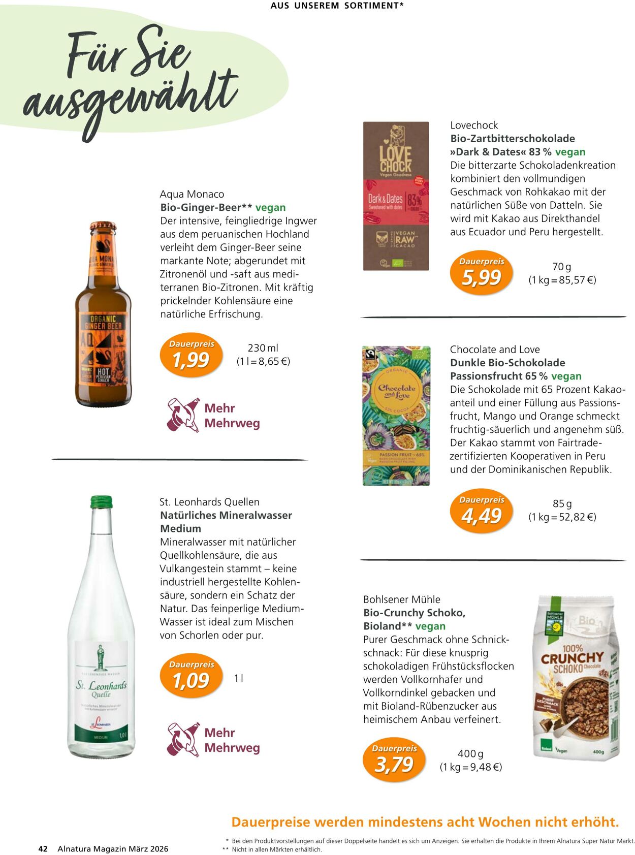 Prospekt Alnatura 01.03.2026 - 31.03.2026