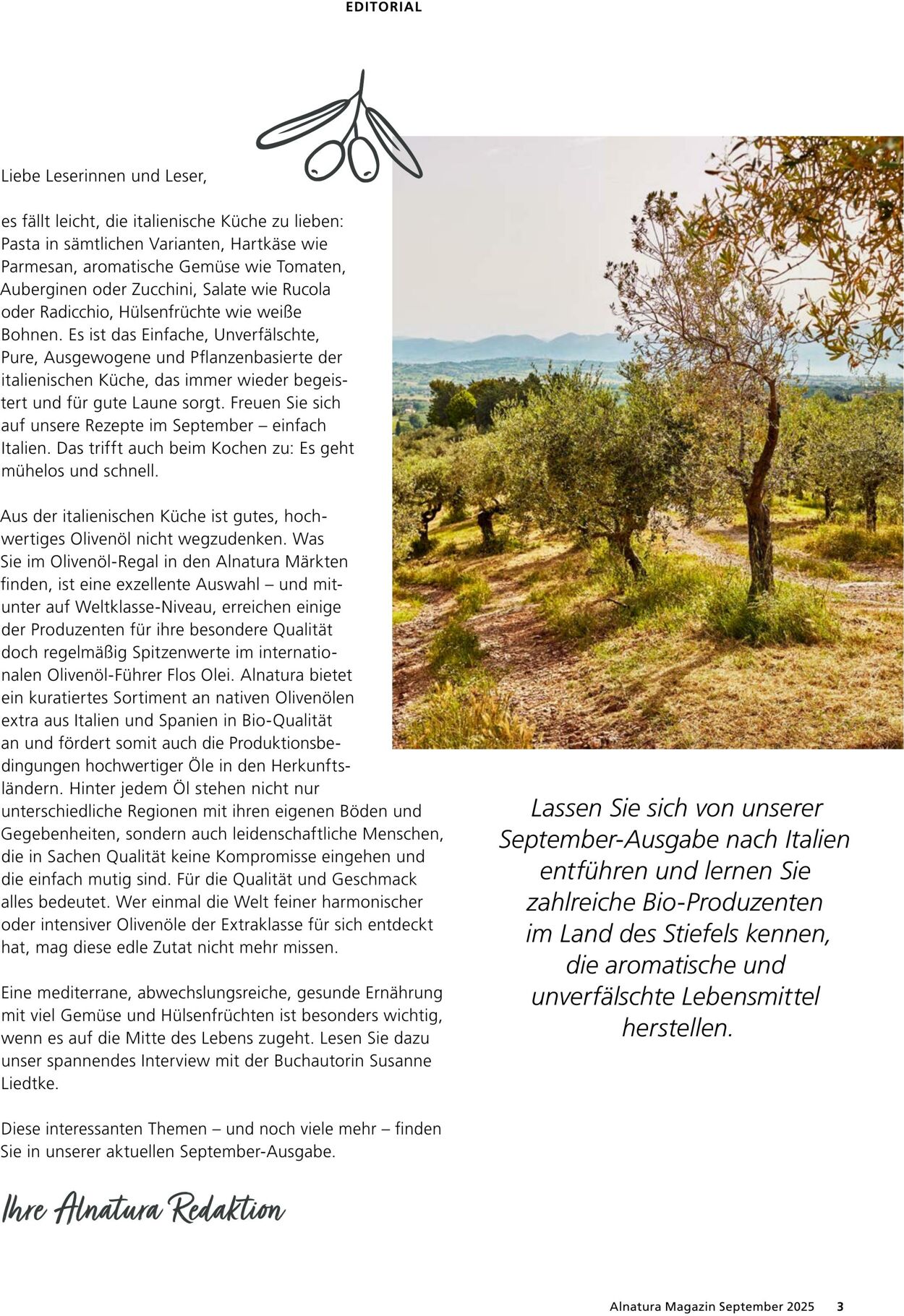Prospekt Alnatura 01.09.2025 - 30.09.2025