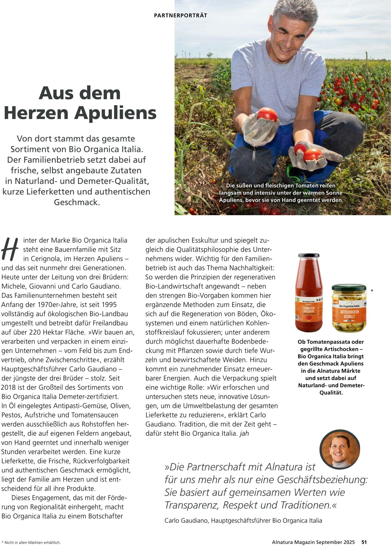 Prospekt Alnatura 01.09.2025 - 30.09.2025