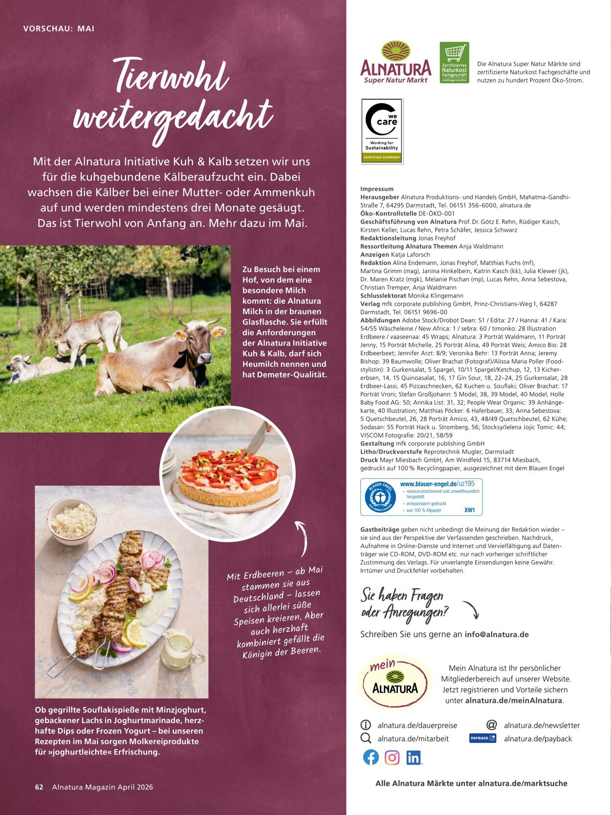 Prospekt Alnatura 01.03.2026 - 31.03.2026