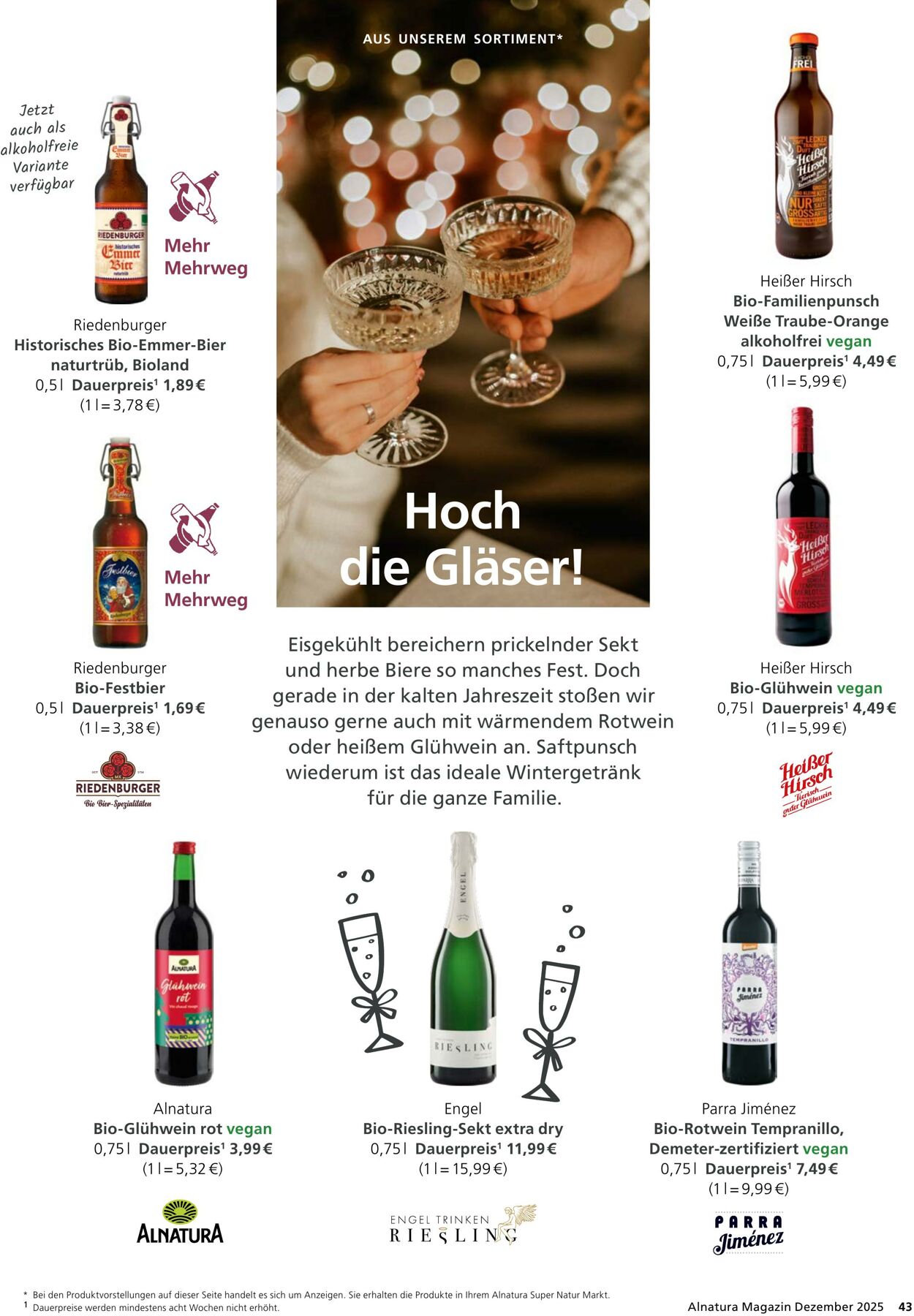 Prospekt Alnatura 01.12.2025 - 31.12.2025