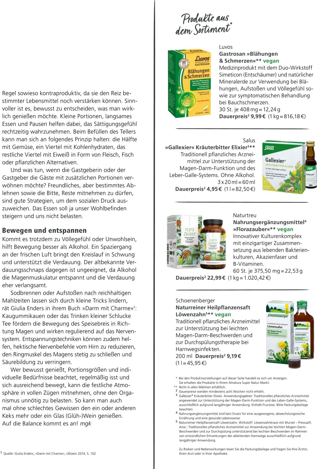 Prospekt Alnatura 01.12.2025 - 31.12.2025