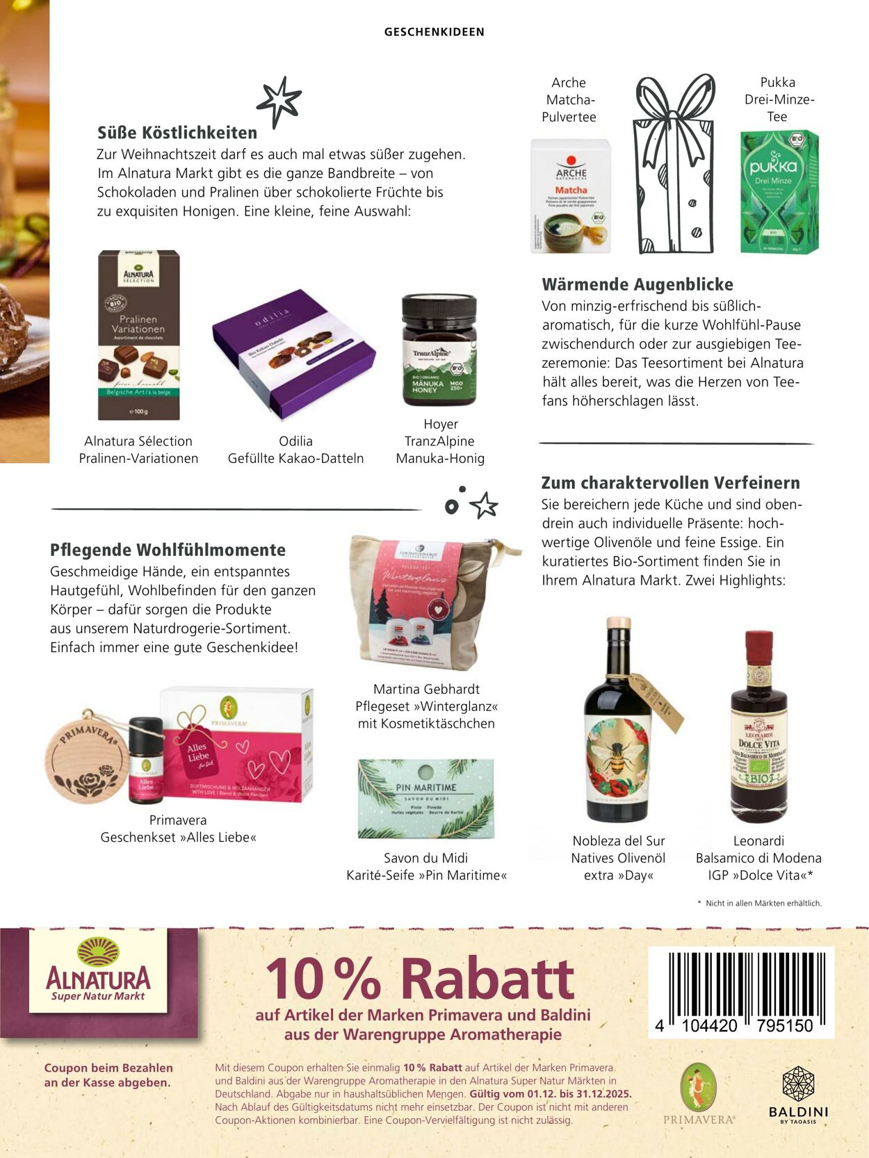 Prospekt Alnatura 01.12.2025 - 31.12.2025