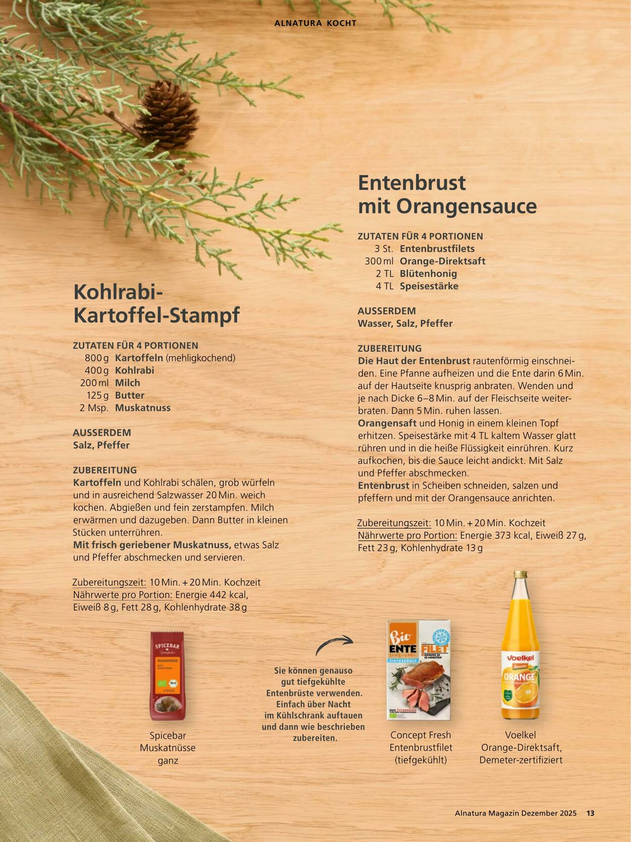 Prospekt Alnatura 01.12.2025 - 31.12.2025