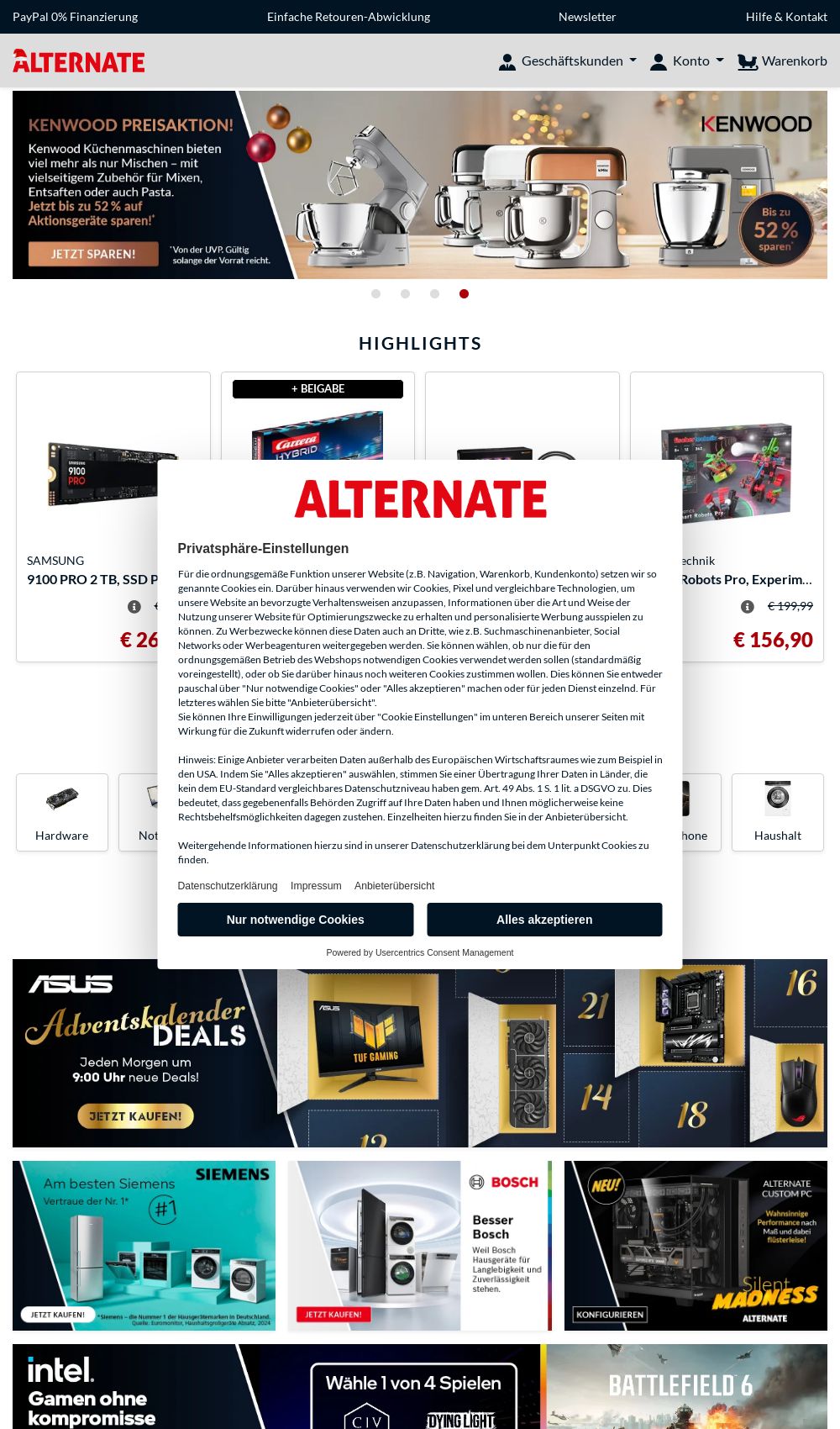 Prospekt Alternate 08.12.2025 - 17.12.2025
