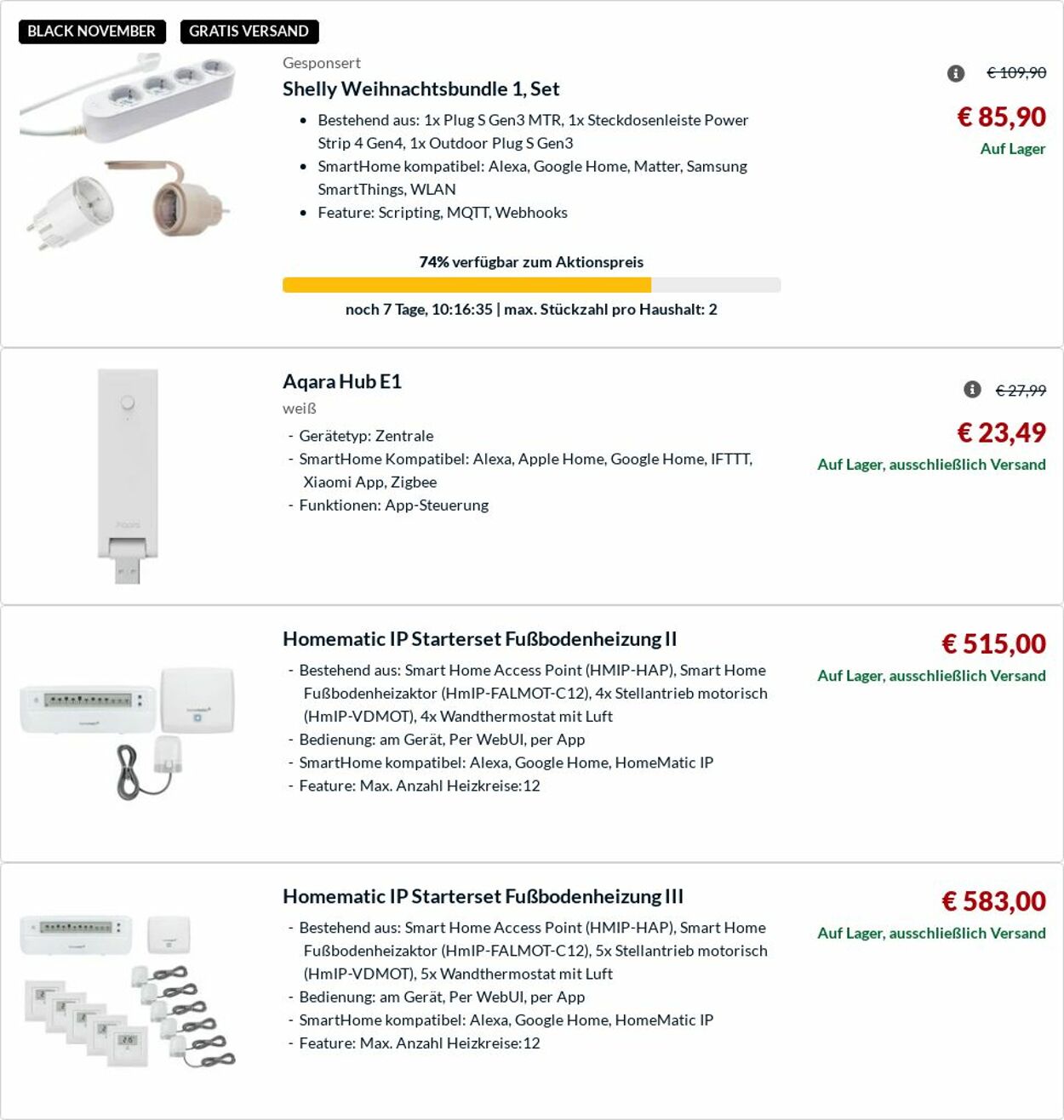 Prospekt Alternate 24.11.2025 - 03.12.2025