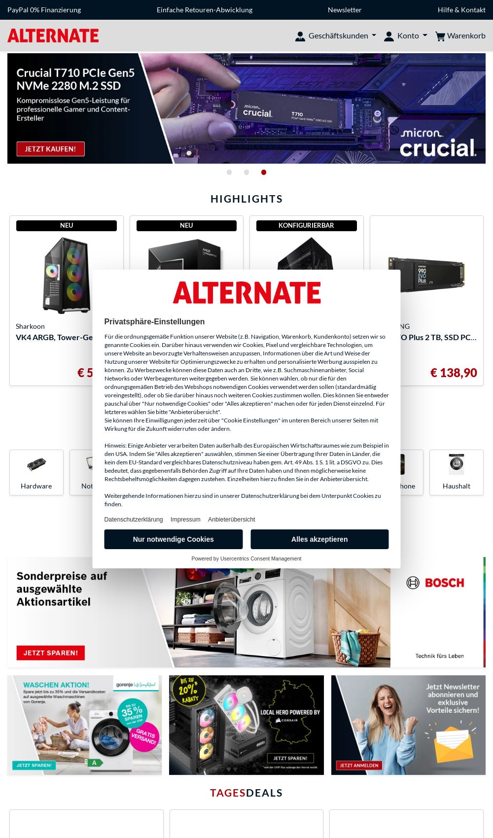 Prospekt Alternate 11.08.2025 - 20.08.2025