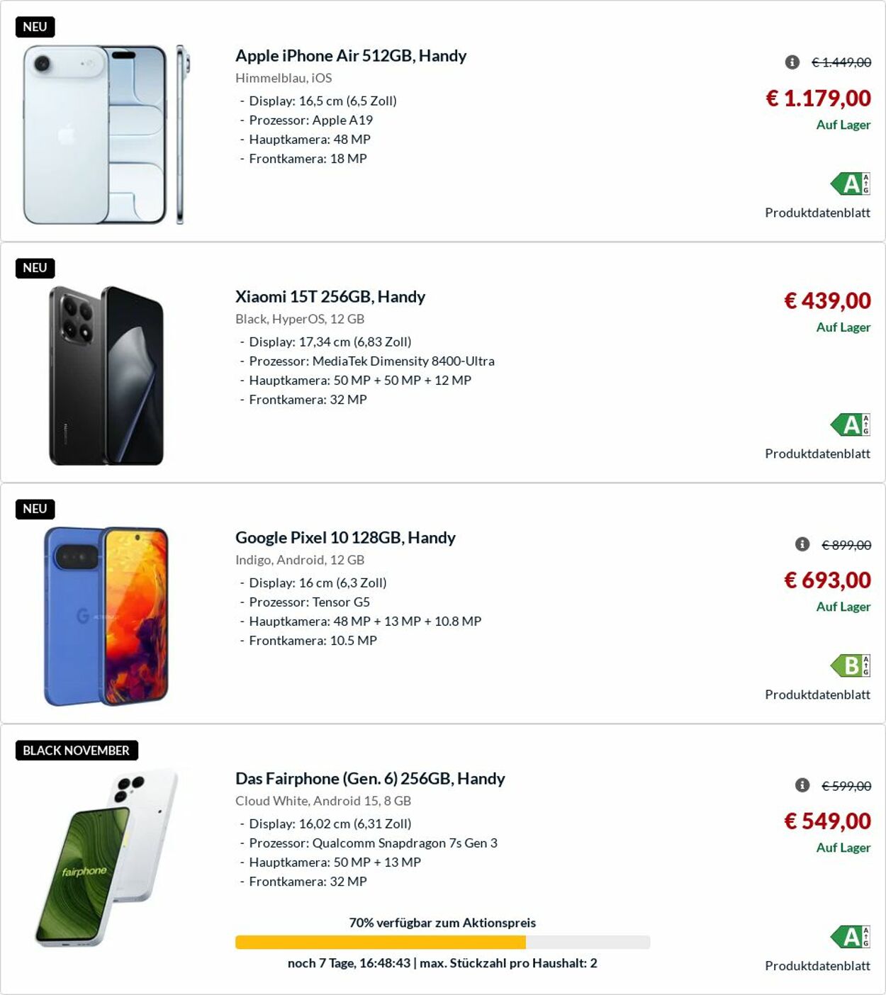 Prospekt Alternate 24.11.2025 - 03.12.2025