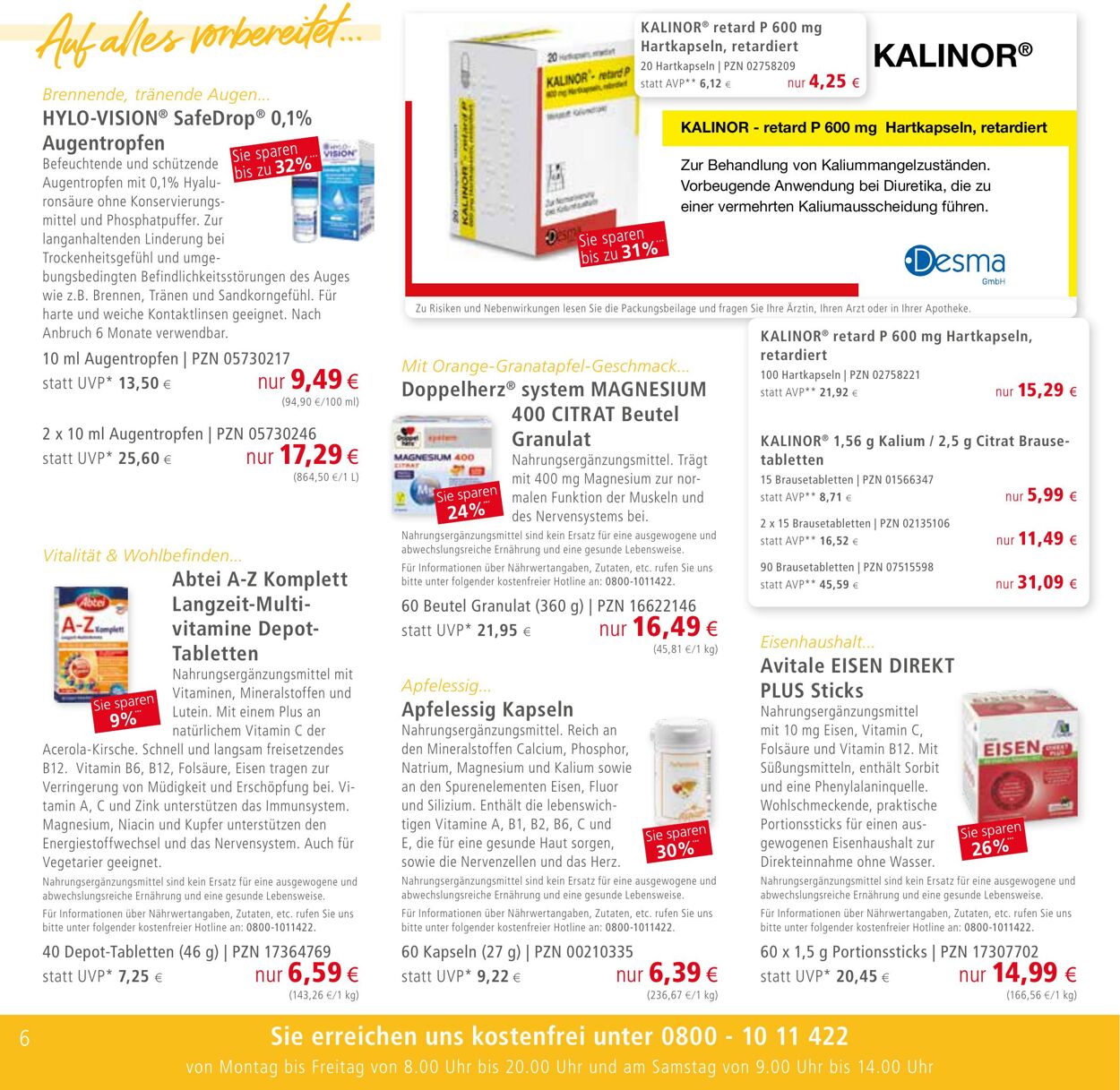 Prospekt Apotal 25.08.2025 - 01.09.2025