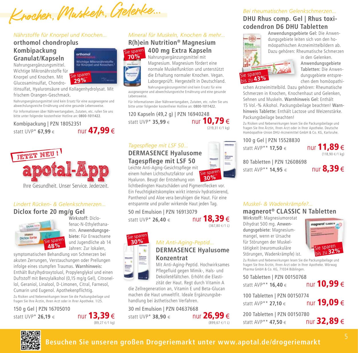 Prospekt Apotal 25.08.2025 - 01.09.2025