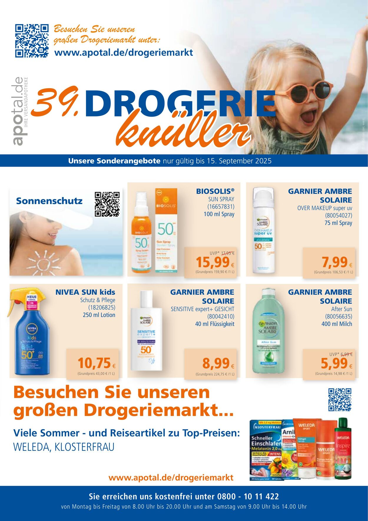 Prospekt Apotal 29.07.2025 - 05.08.2025