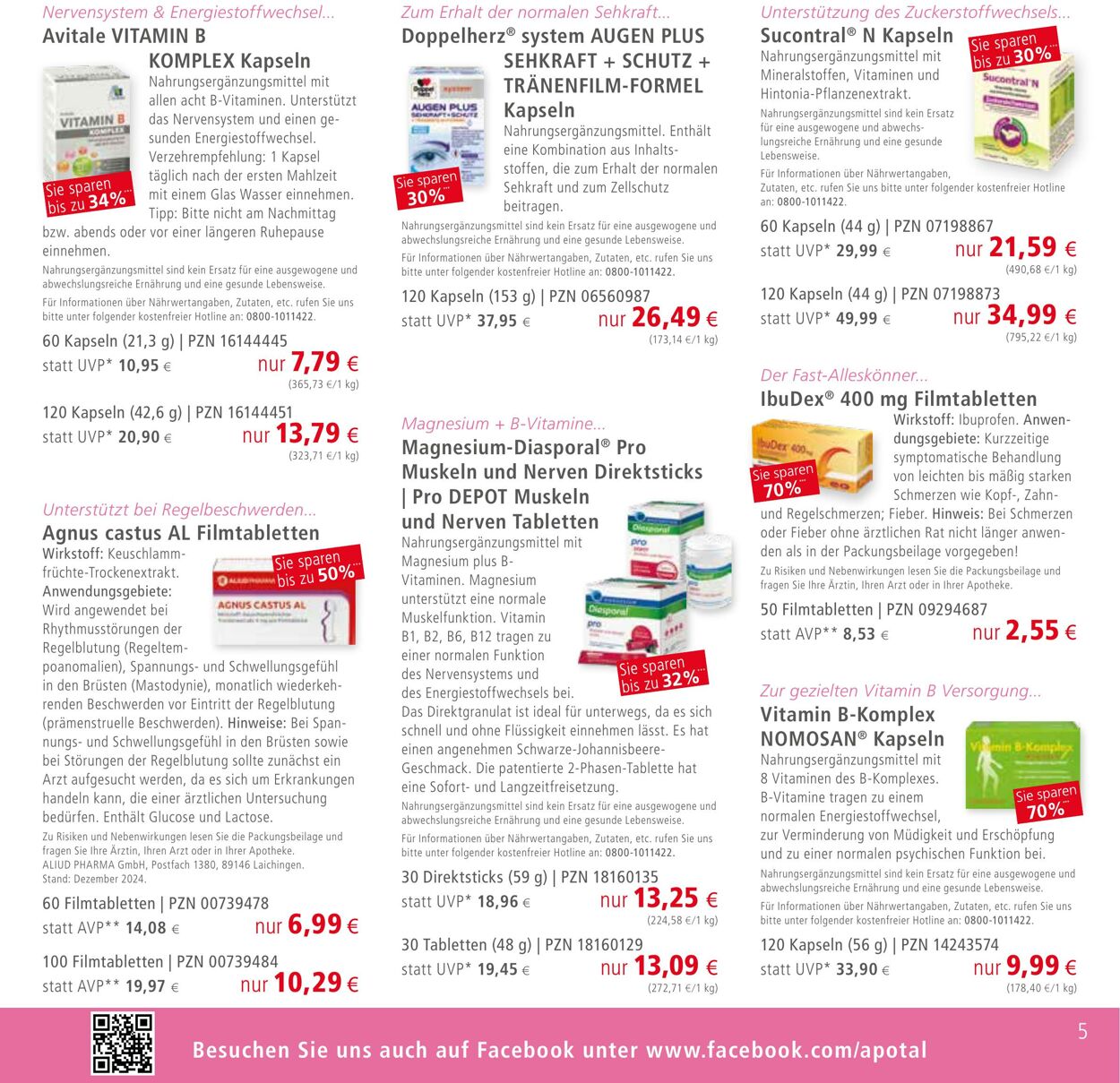 Prospekt Apotal 04.06.2025 - 18.06.2025
