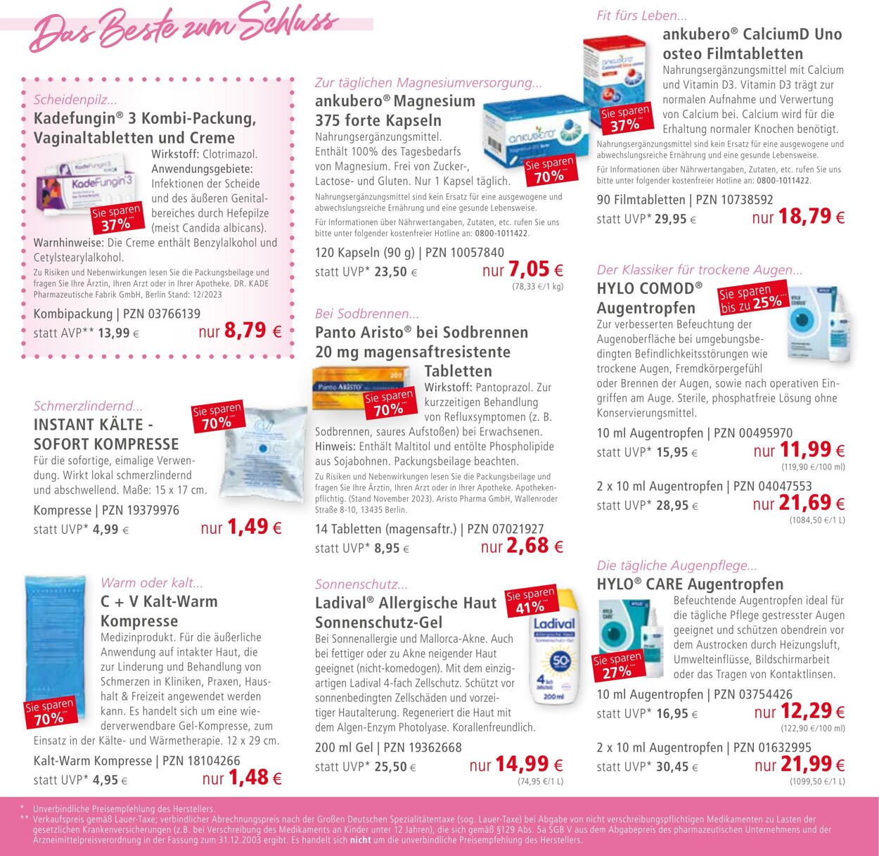 Prospekt Apotal 04.06.2025 - 18.06.2025