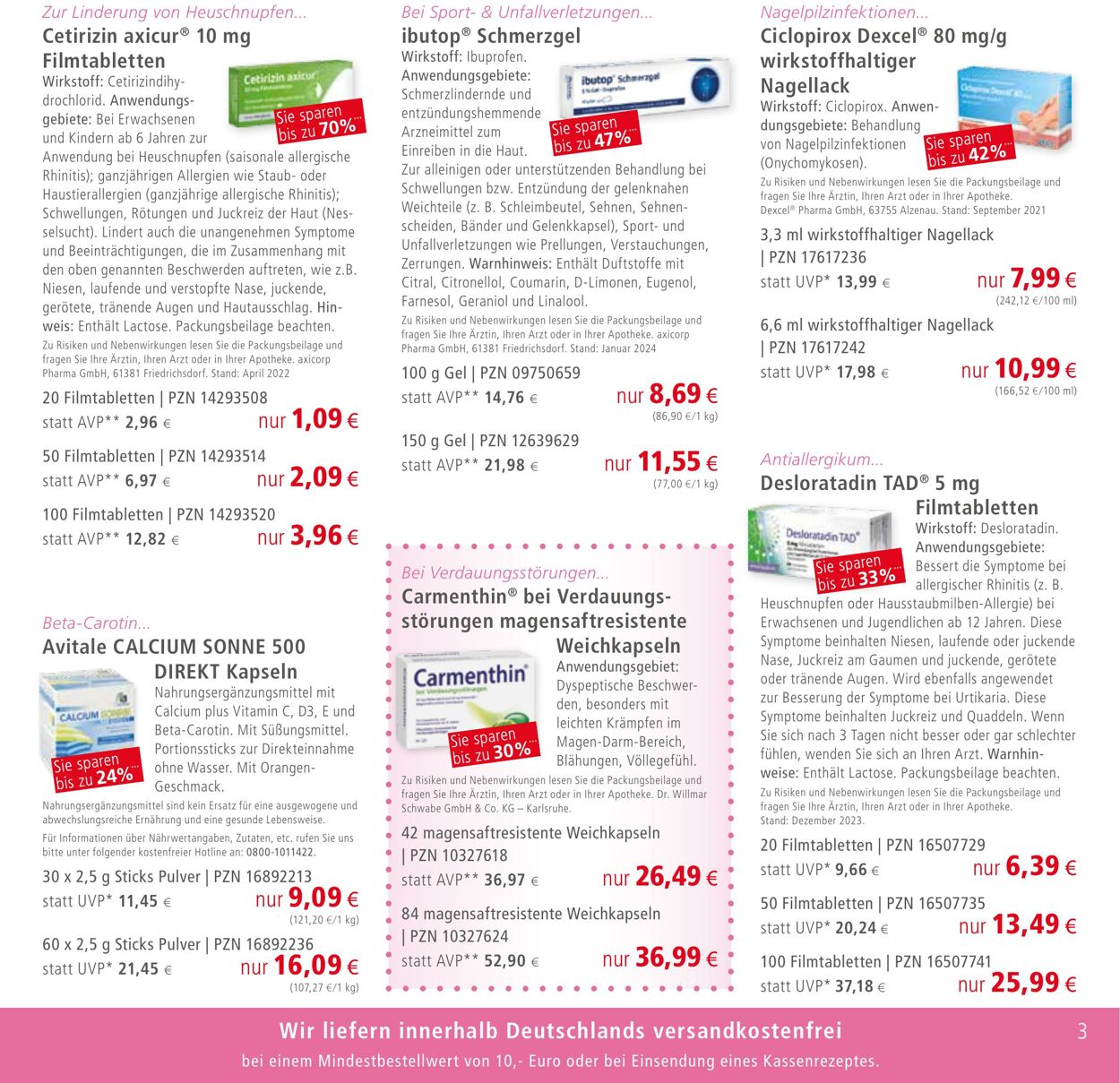 Prospekt Apotal 04.06.2025 - 18.06.2025