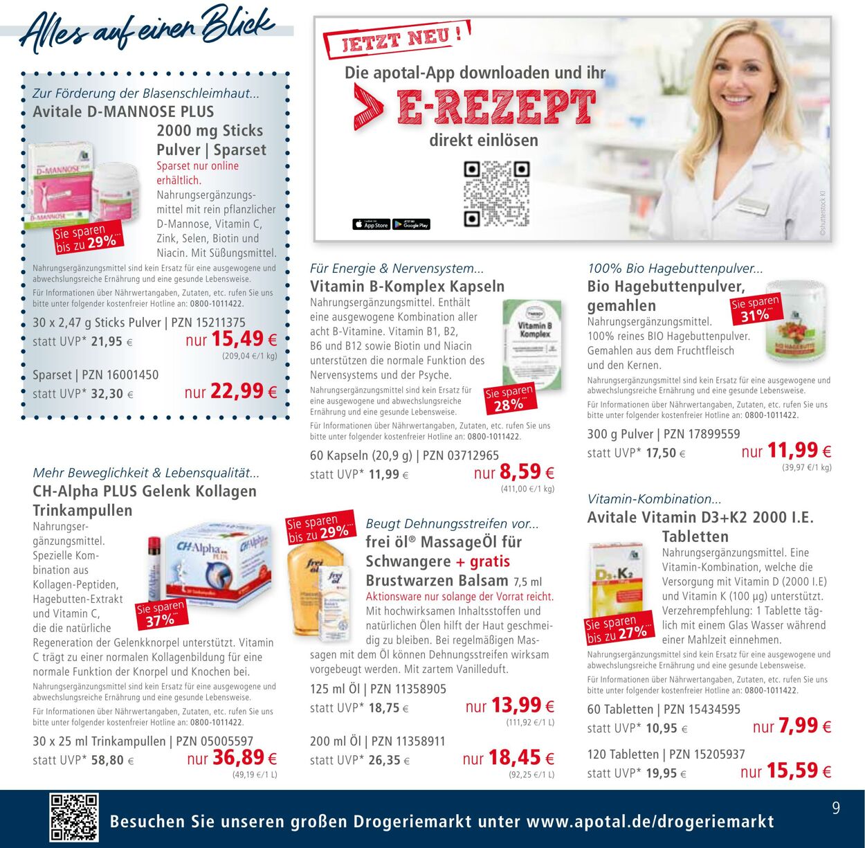 Prospekt Apotal 09.12.2025 - 23.12.2025