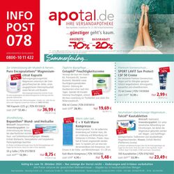 Prospekt Apotal 08.08.2022 - 30.11.2022