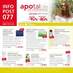 Prospekt Apotal 06.10.2022 - 31.12.2022