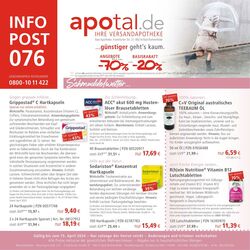 Prospekt Apotal 01.01.2024 - 31.08.2024