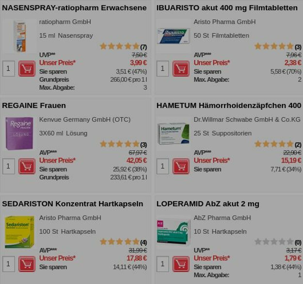 Prospekt Apotal 21.07.2025 - 30.07.2025