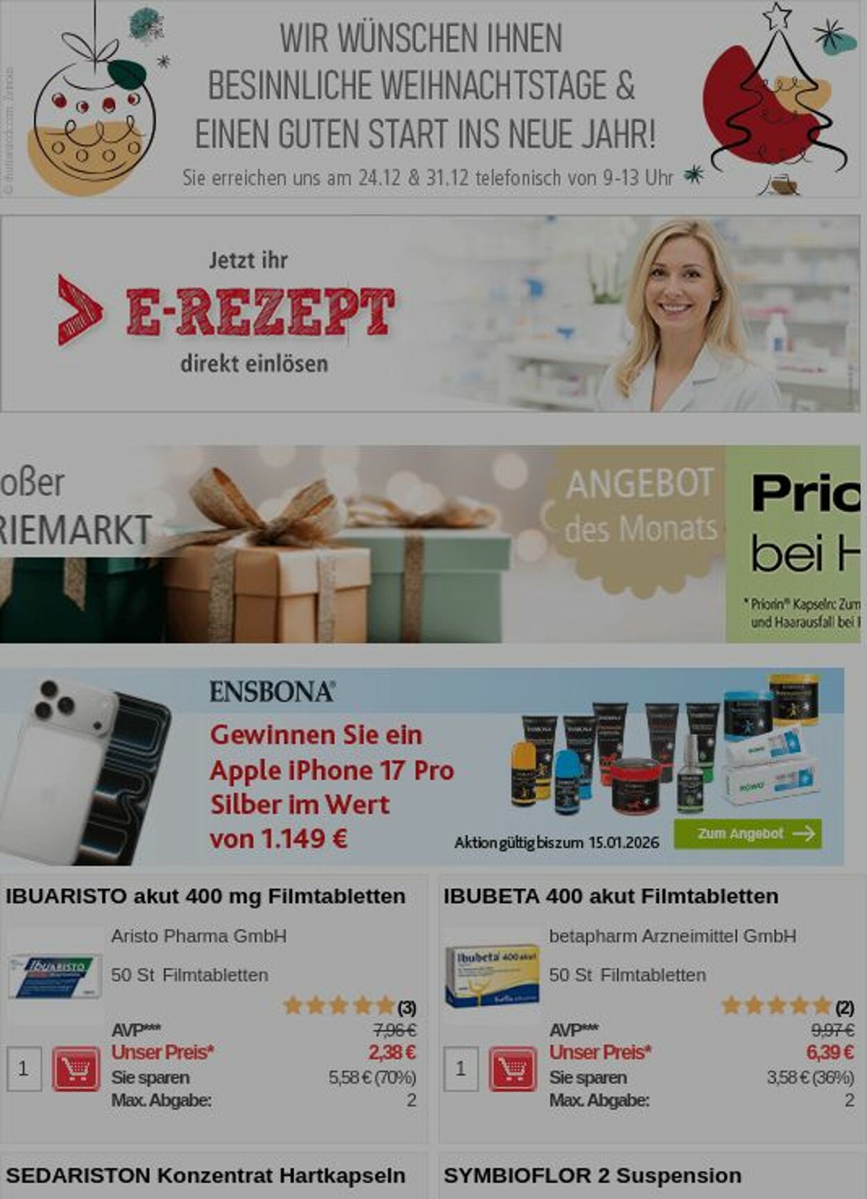 Prospekt Apotal 22.12.2025 - 31.12.2025
