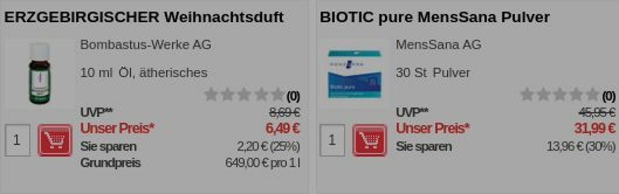 Prospekt Apotal 15.12.2025 - 24.12.2025
