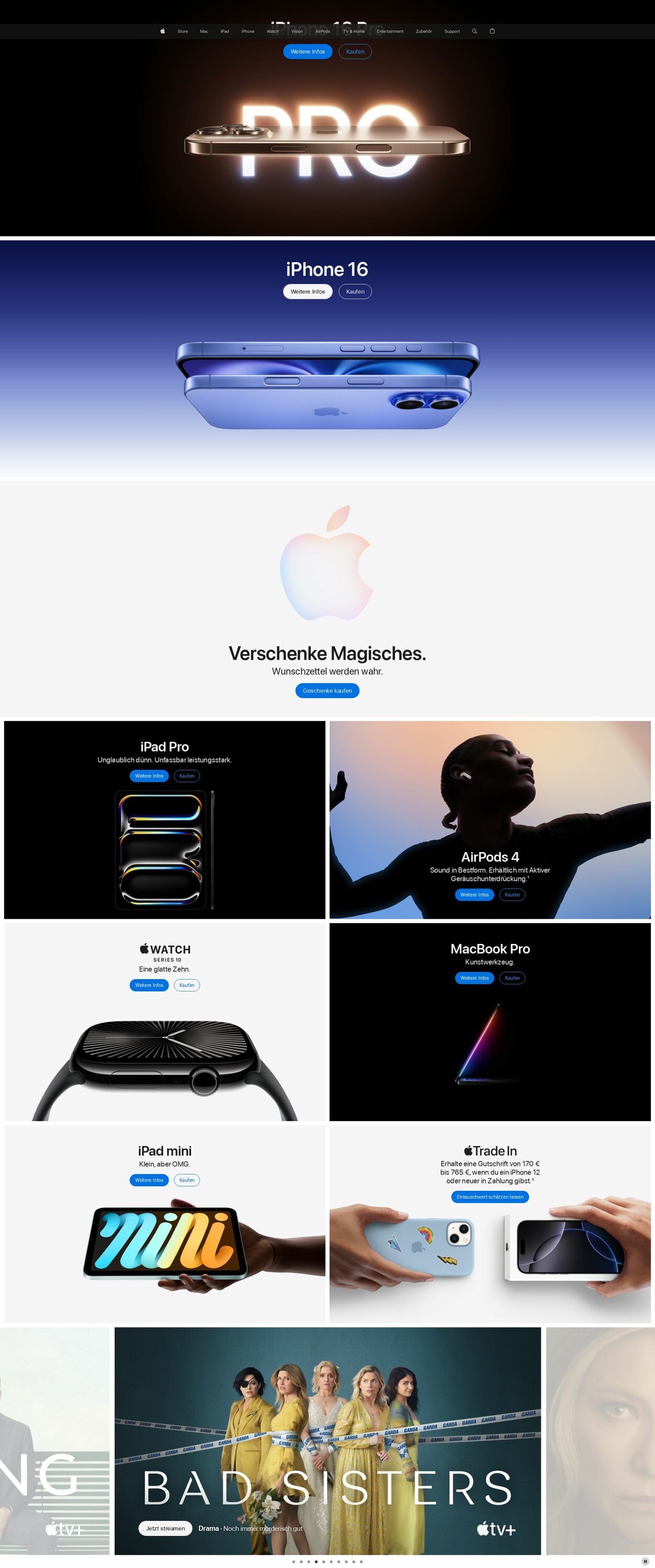 Apple Wöchentliche Prospekte