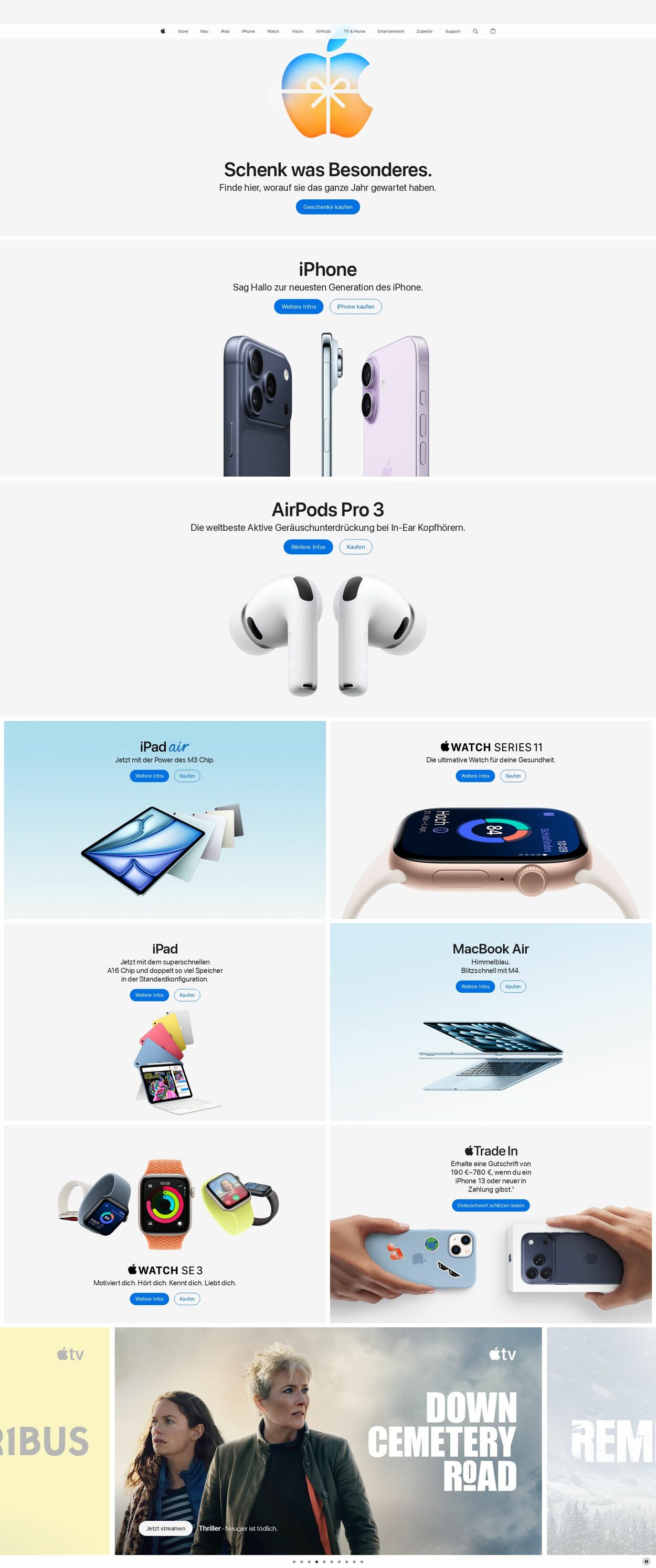 Prospekt Apple 08.12.2025 - 17.12.2025