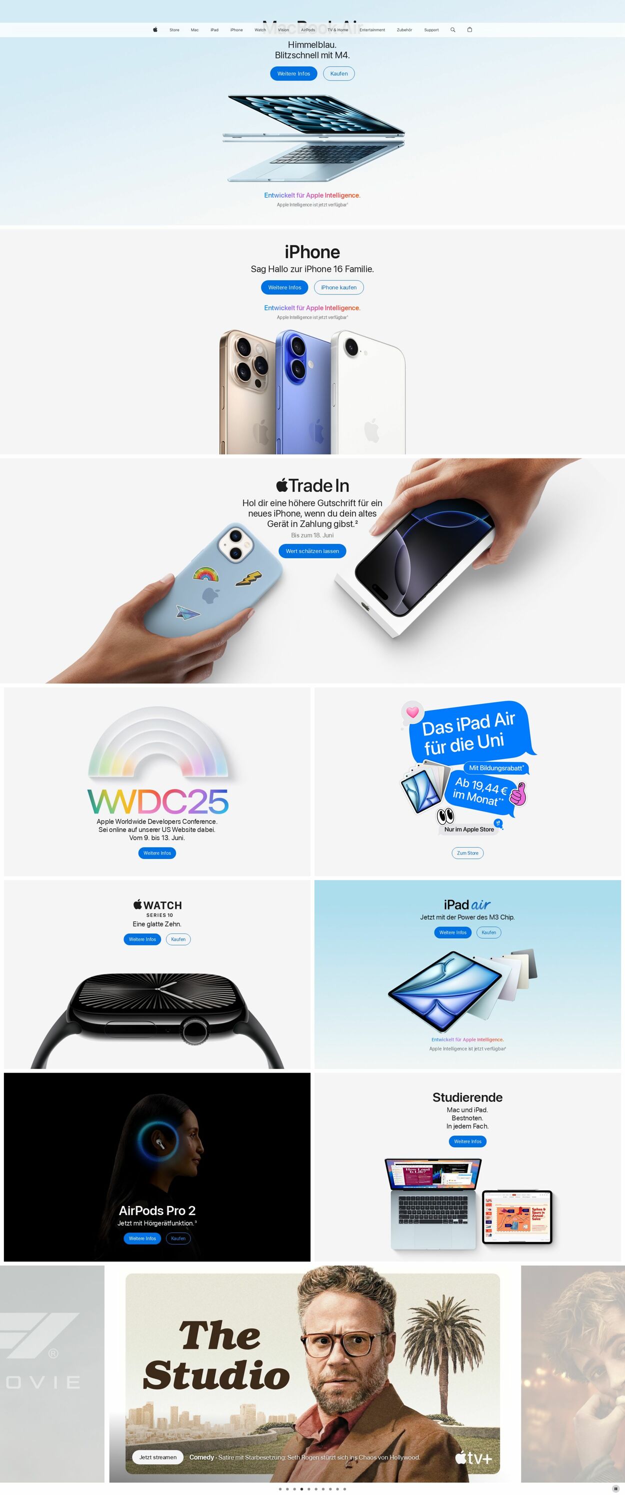 Prospekt Apple 26.05.2025 - 04.06.2025
