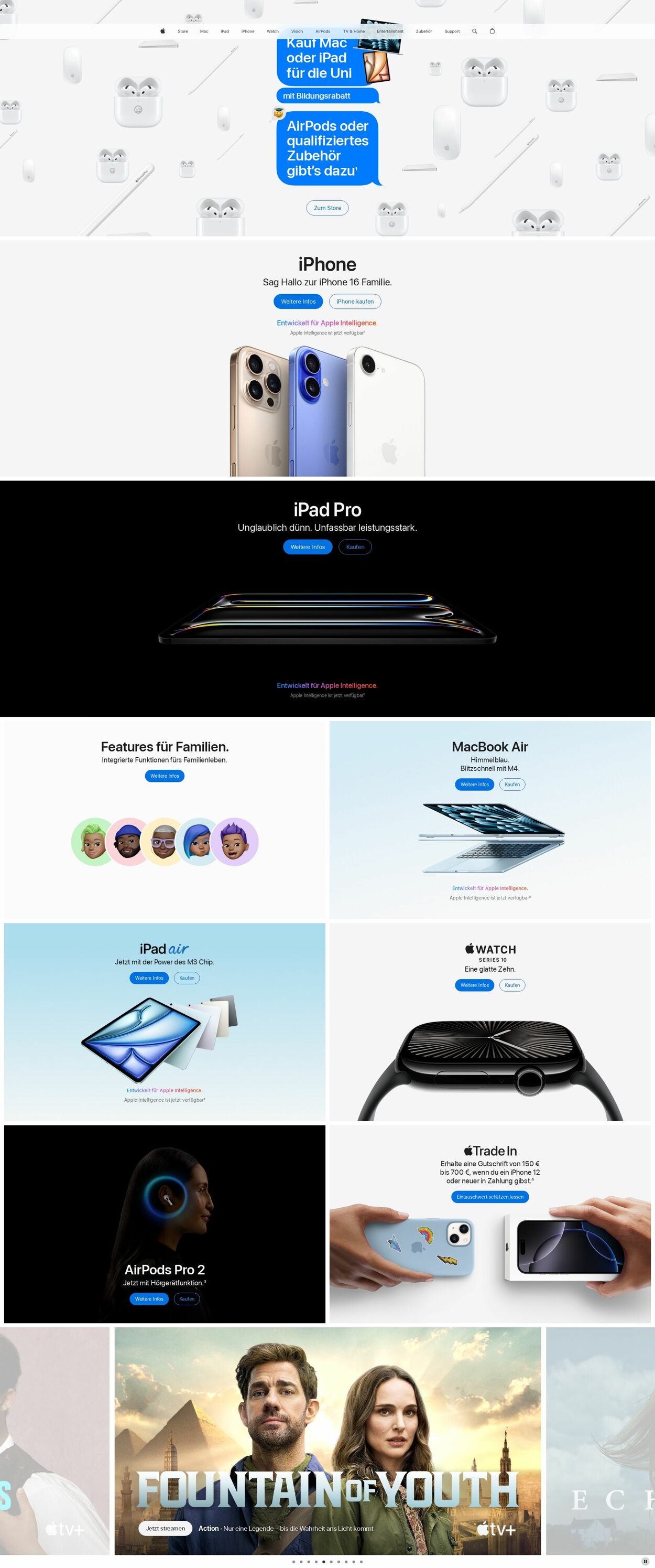 Prospekt Apple 14.07.2025 - 23.07.2025