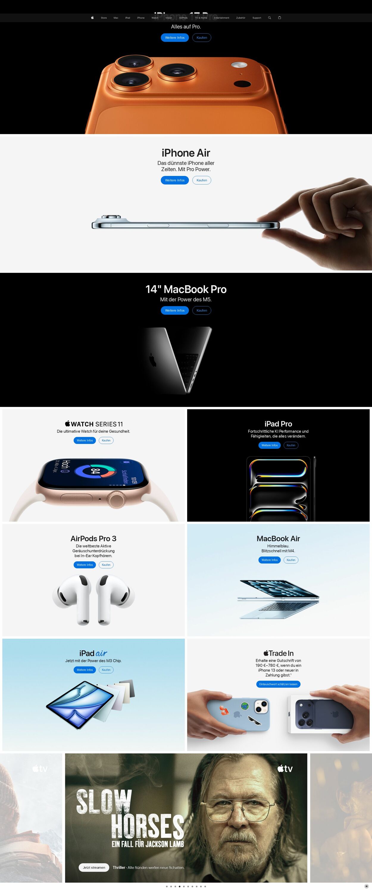 Prospekt Apple 10.11.2025 - 19.11.2025