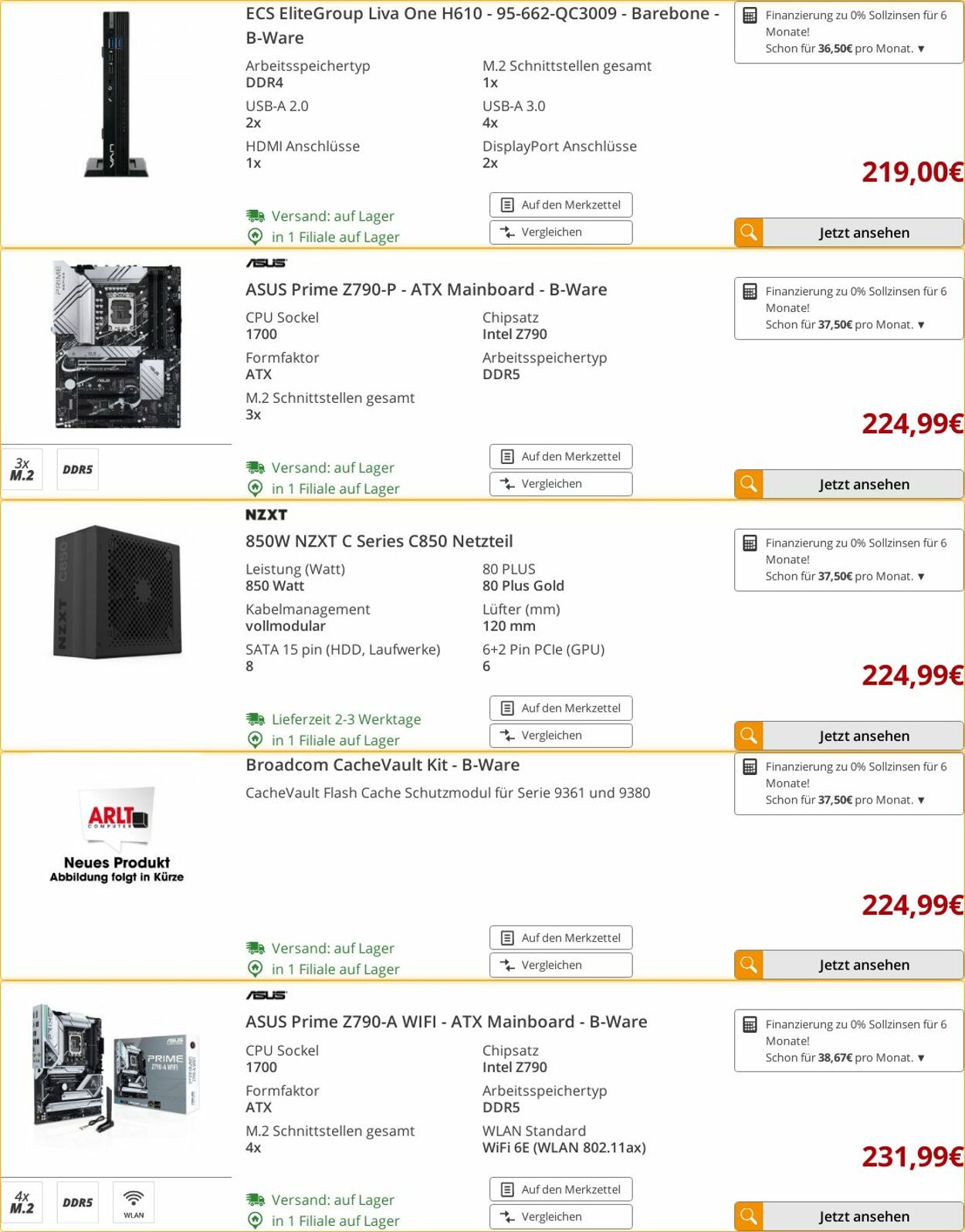 Prospekt Arlt 06.01.2025 - 12.01.2025