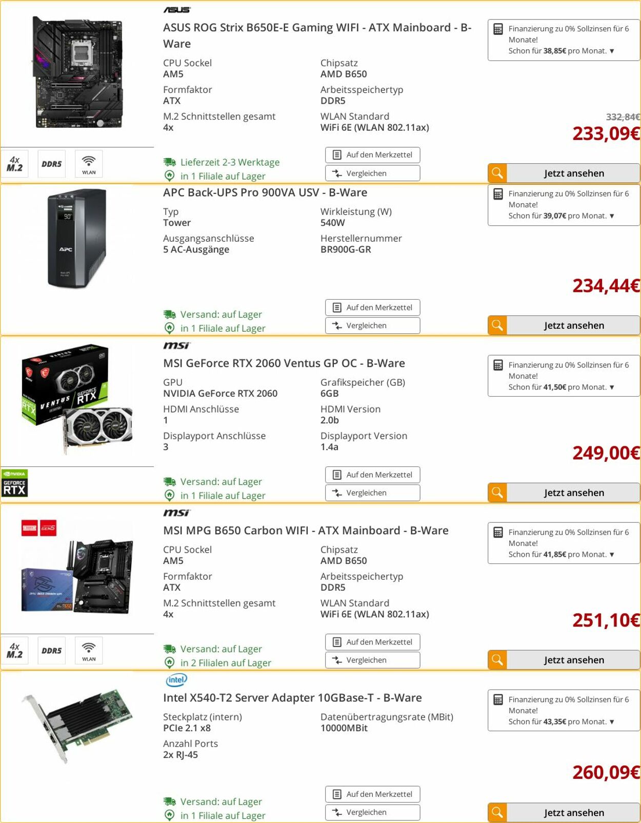 Prospekt Arlt 18.08.2025 - 24.08.2025