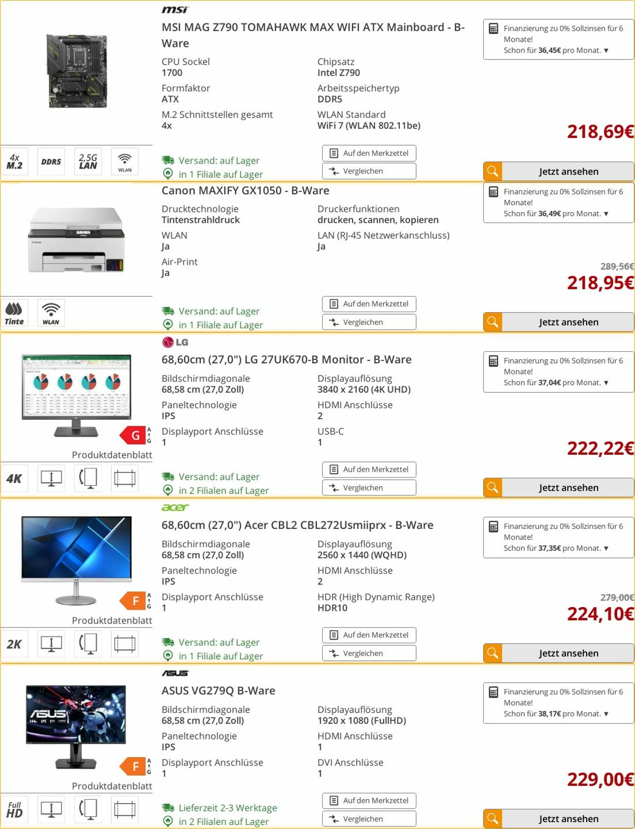 Prospekt Arlt 18.08.2025 - 24.08.2025