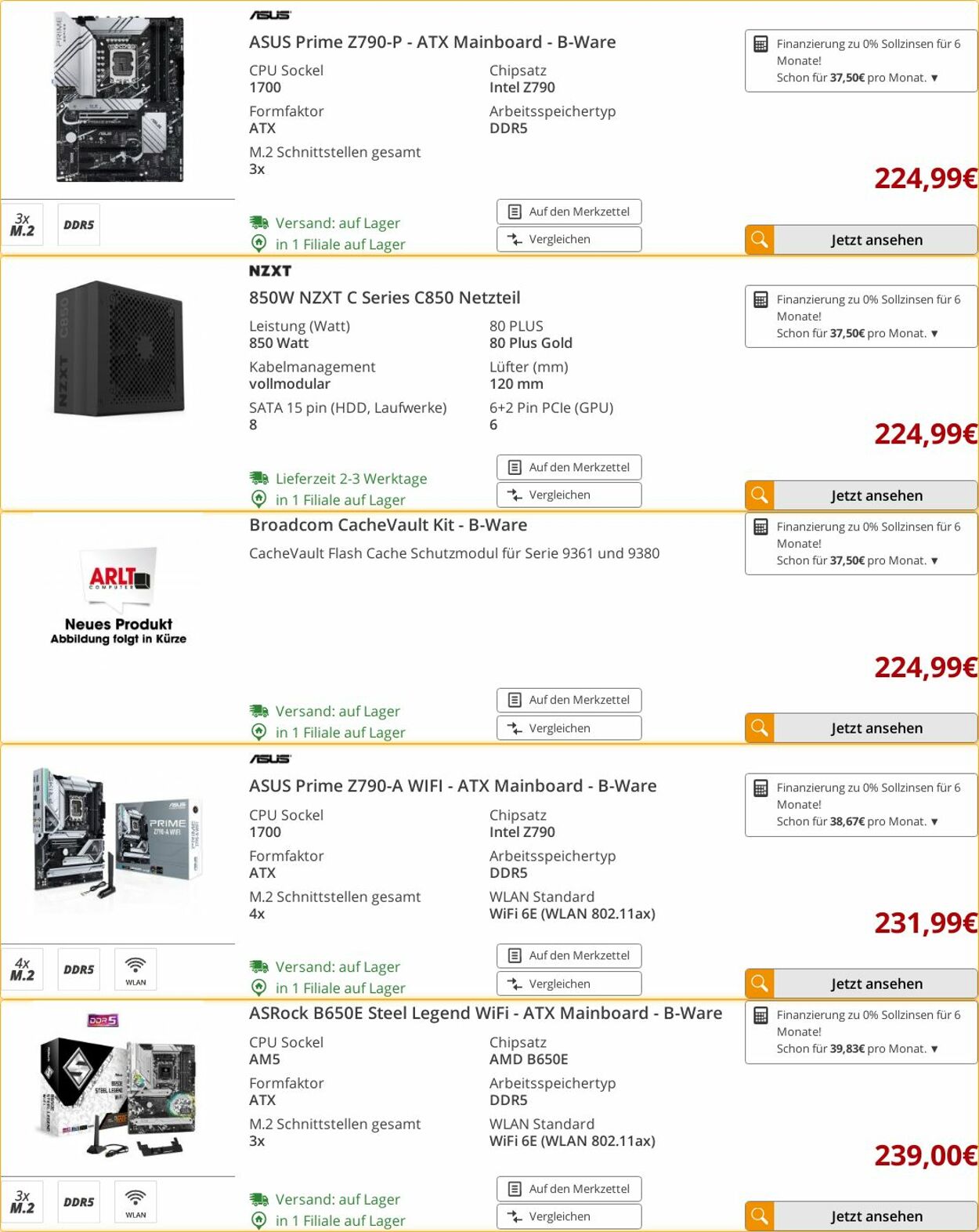 Prospekt Arlt 20.01.2025 - 26.01.2025