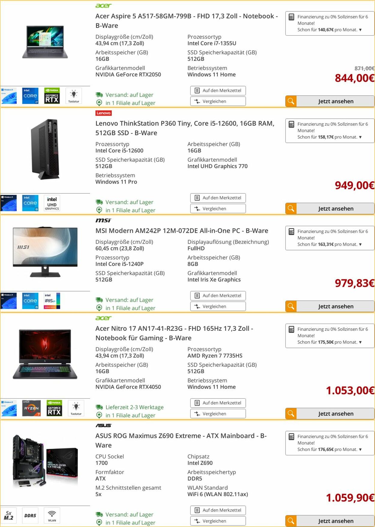 Prospekt Arlt 20.01.2025 - 26.01.2025