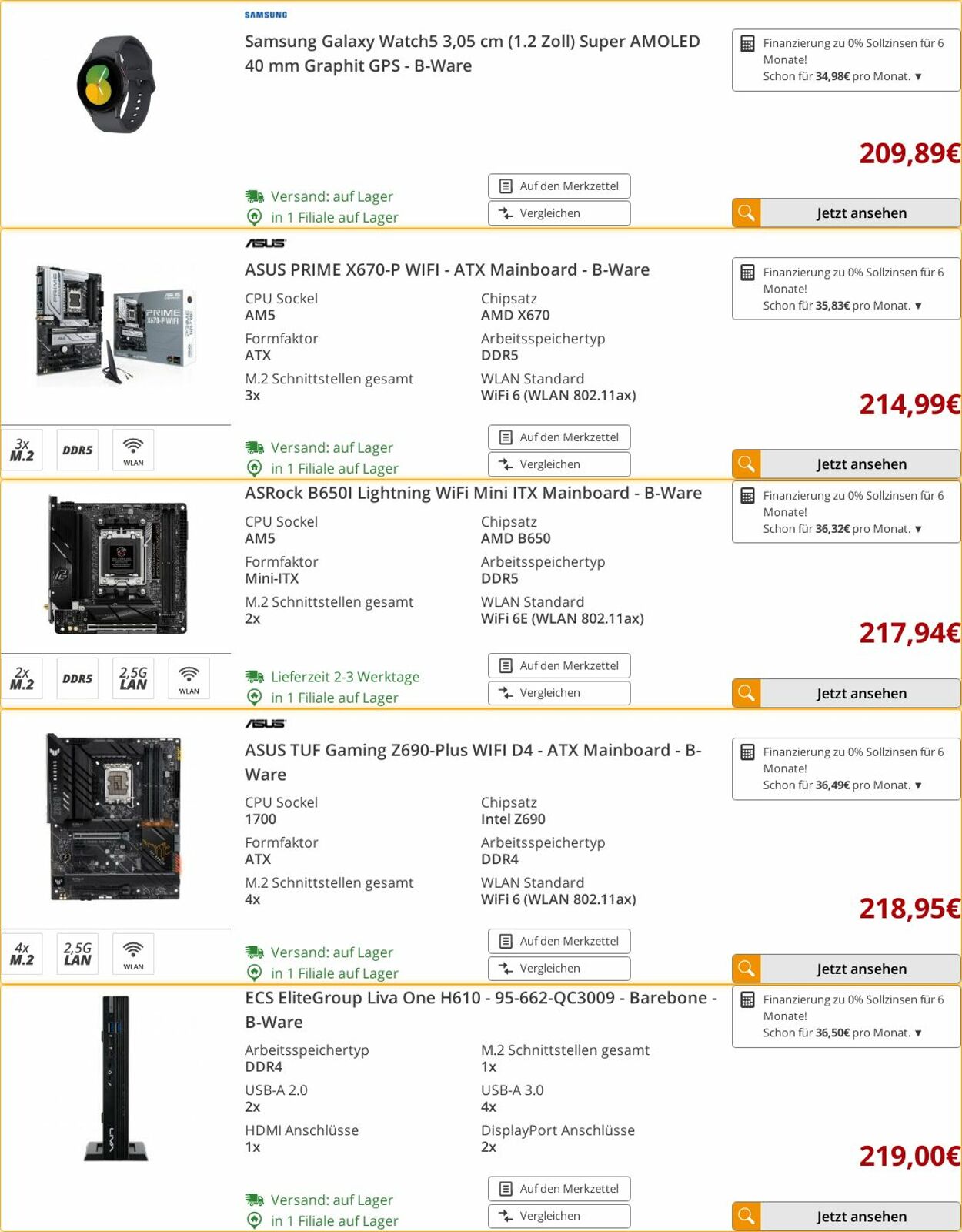 Prospekt Arlt 20.01.2025 - 26.01.2025