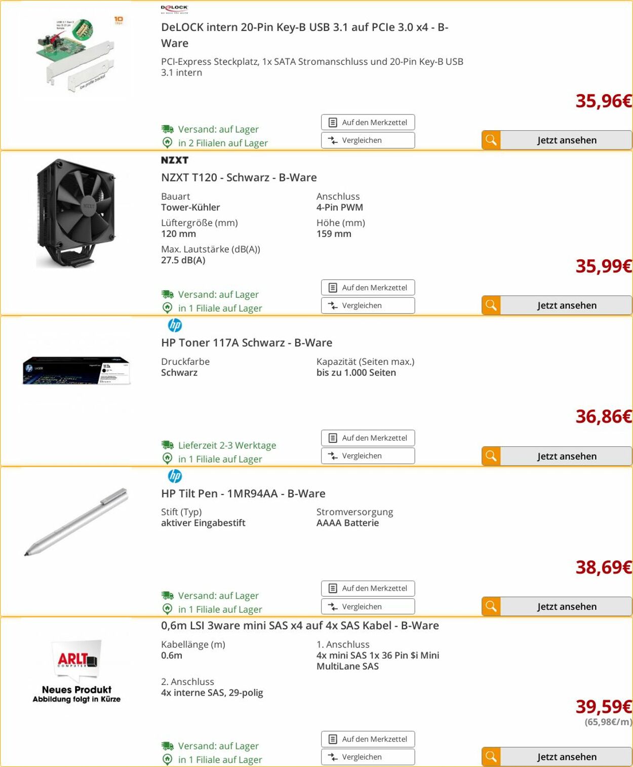 Prospekt Arlt 11.08.2025 - 17.08.2025