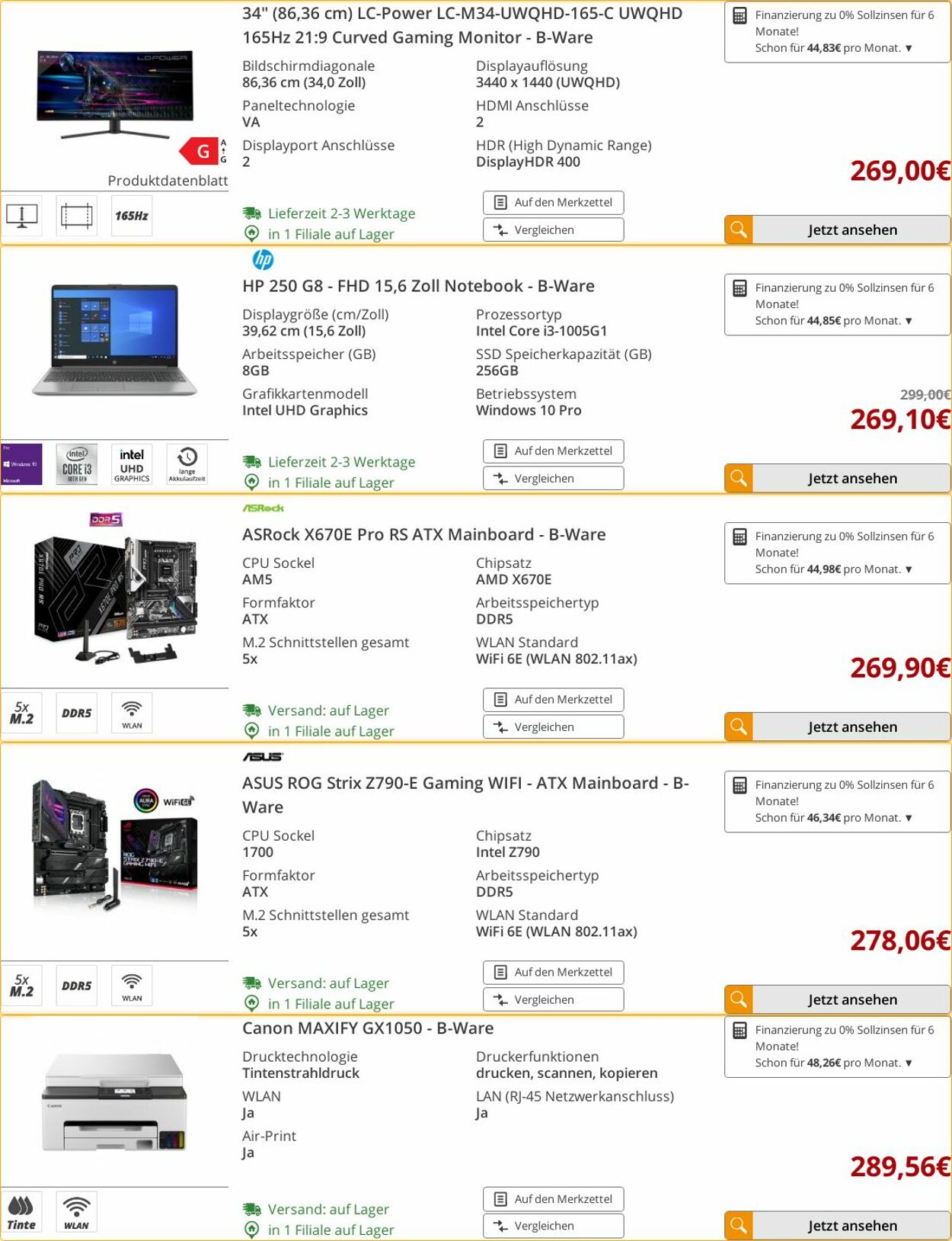 Prospekt Arlt 16.06.2025 - 22.06.2025