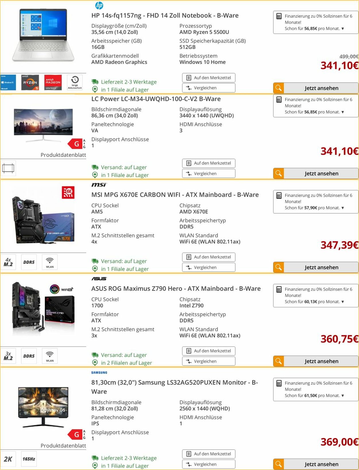 Prospekt Arlt 16.06.2025 - 22.06.2025