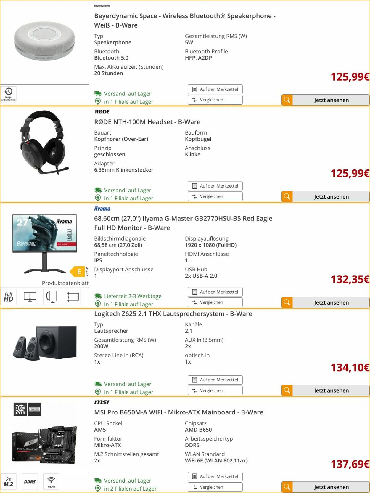 Prospekt Arlt 07.07.2025 - 13.07.2025