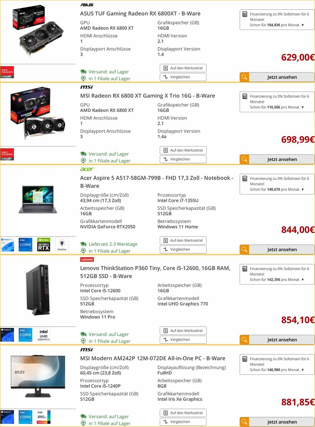 Prospekt Arlt 17.11.2025 - 23.11.2025