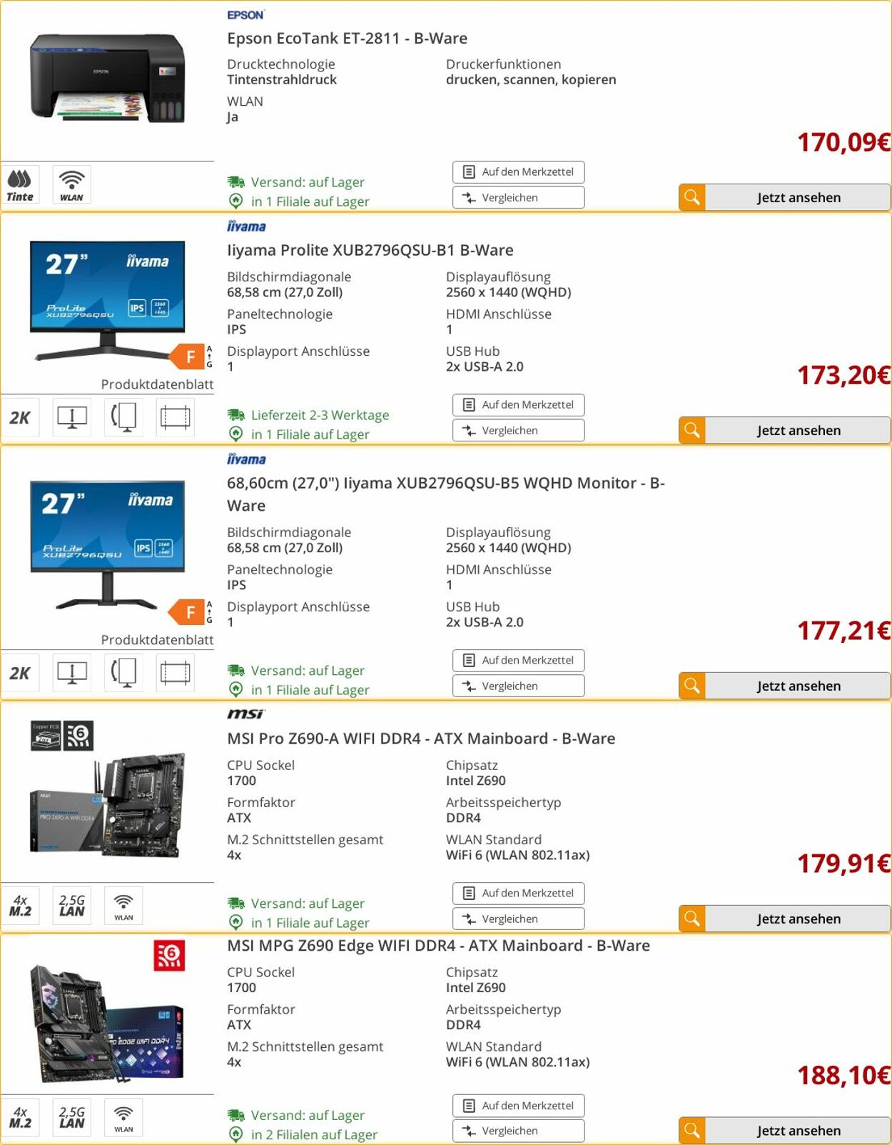 Prospekt Arlt 04.08.2025 - 10.08.2025