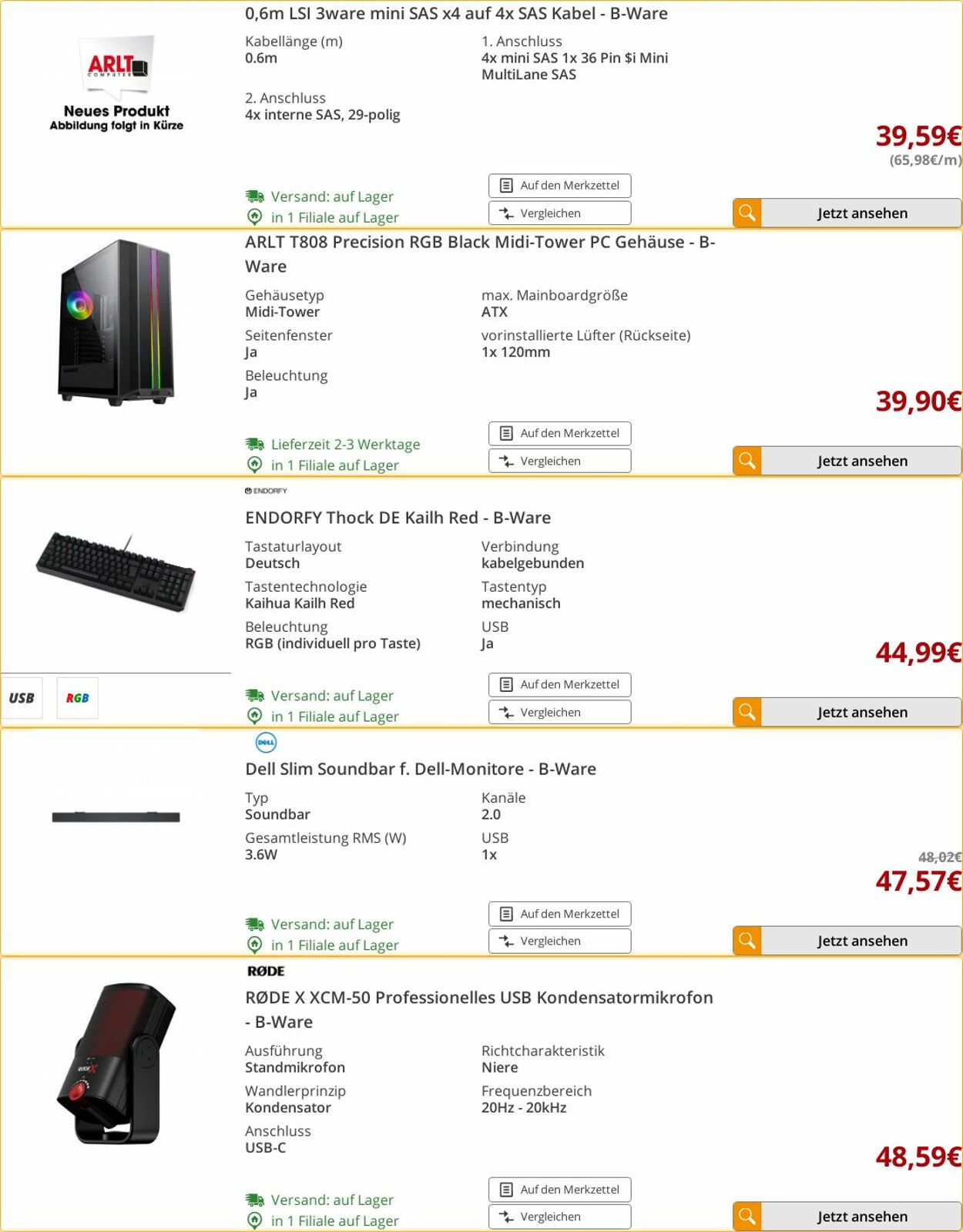 Prospekt Arlt 04.08.2025 - 10.08.2025