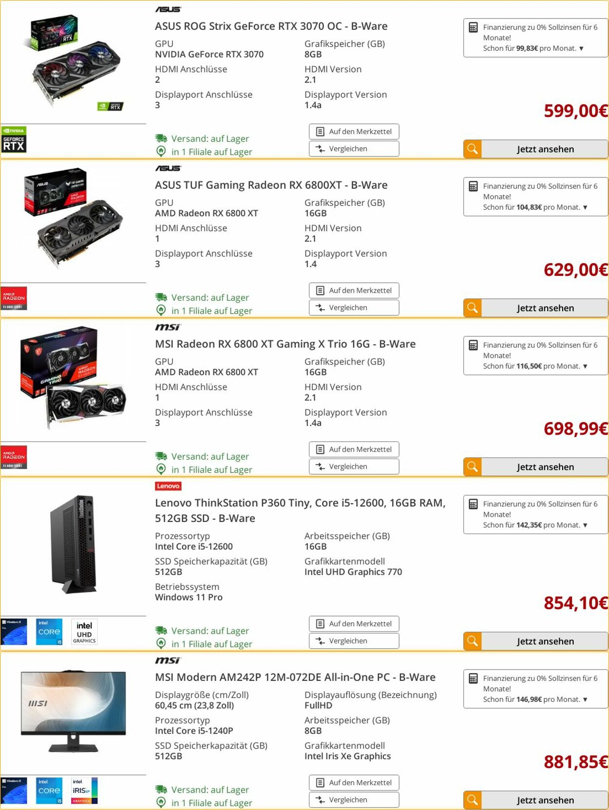 Prospekt Arlt 04.08.2025 - 10.08.2025