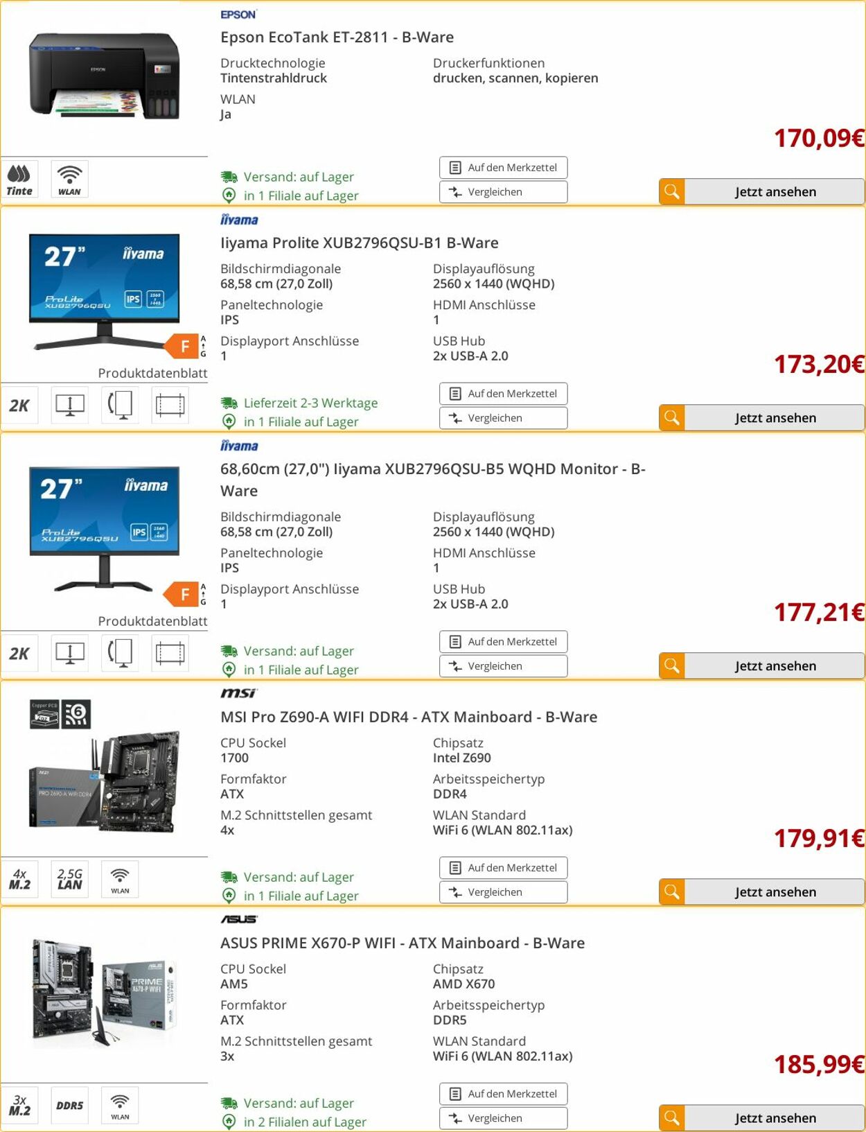 Prospekt Arlt 29.09.2025 - 05.10.2025