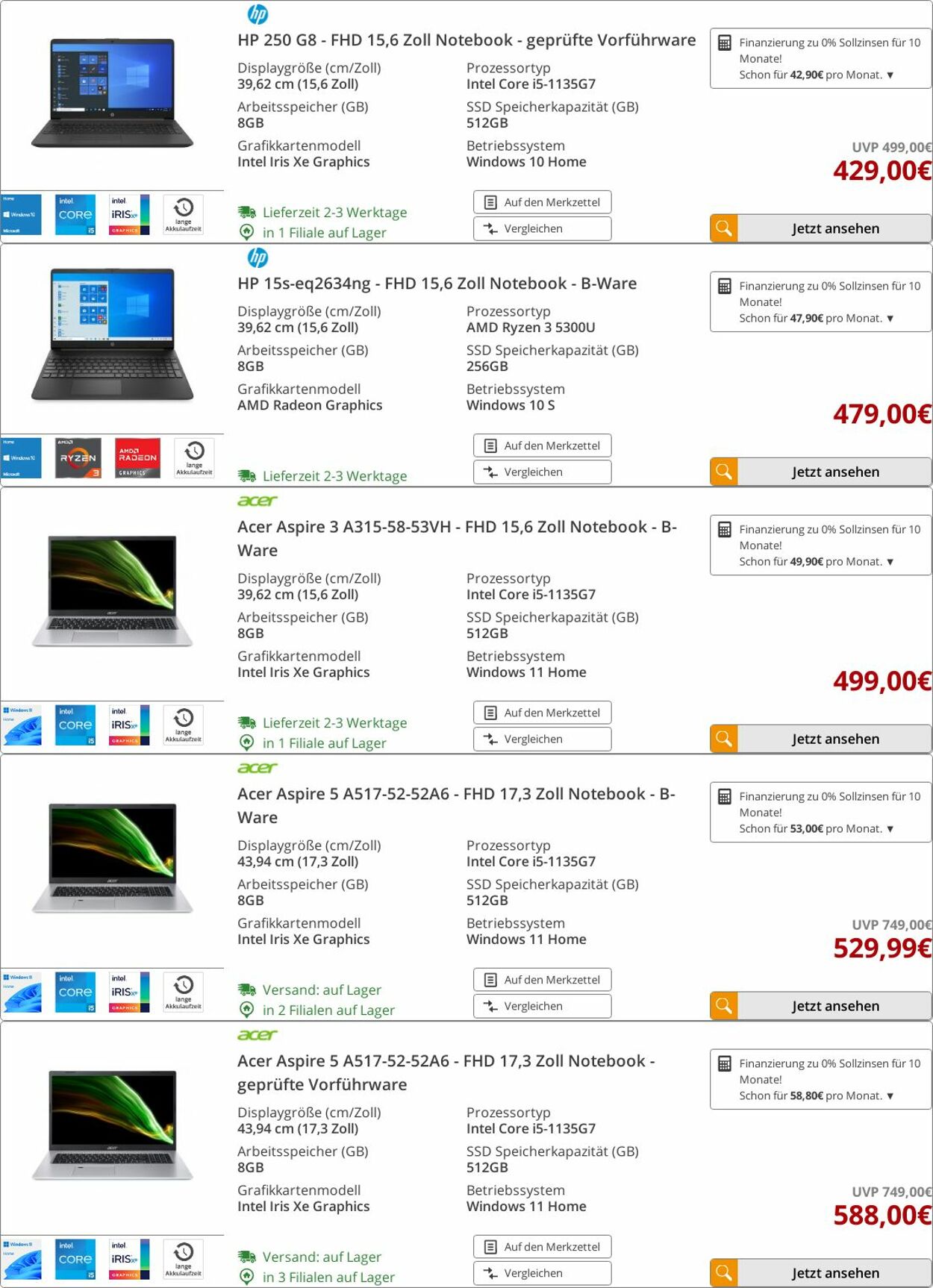 Prospekt Arlt 08.07.2024 - 14.07.2024